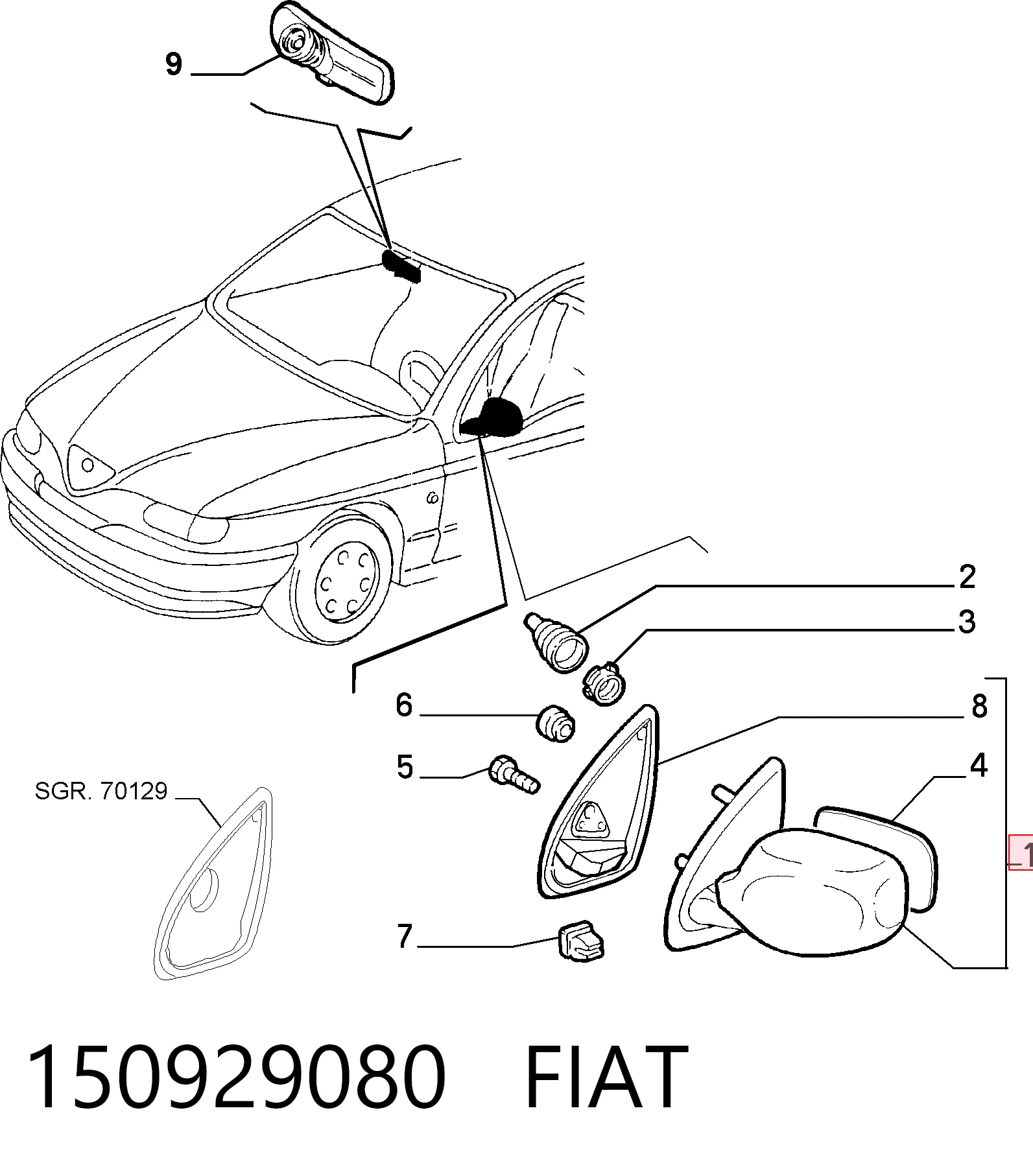 150929080 Fiat/Alfa/Lancia