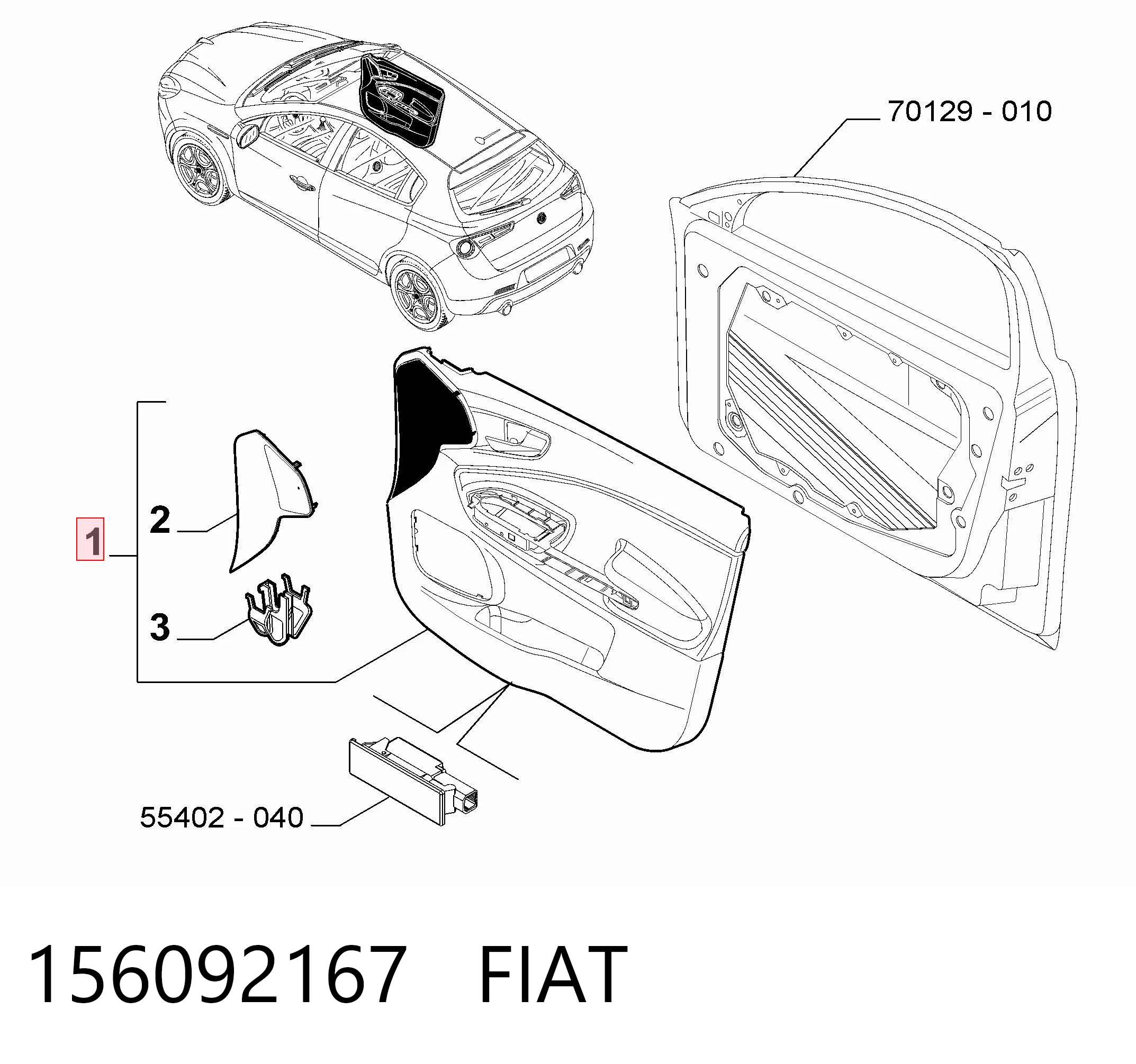 156092167 Fiat/Alfa/Lancia