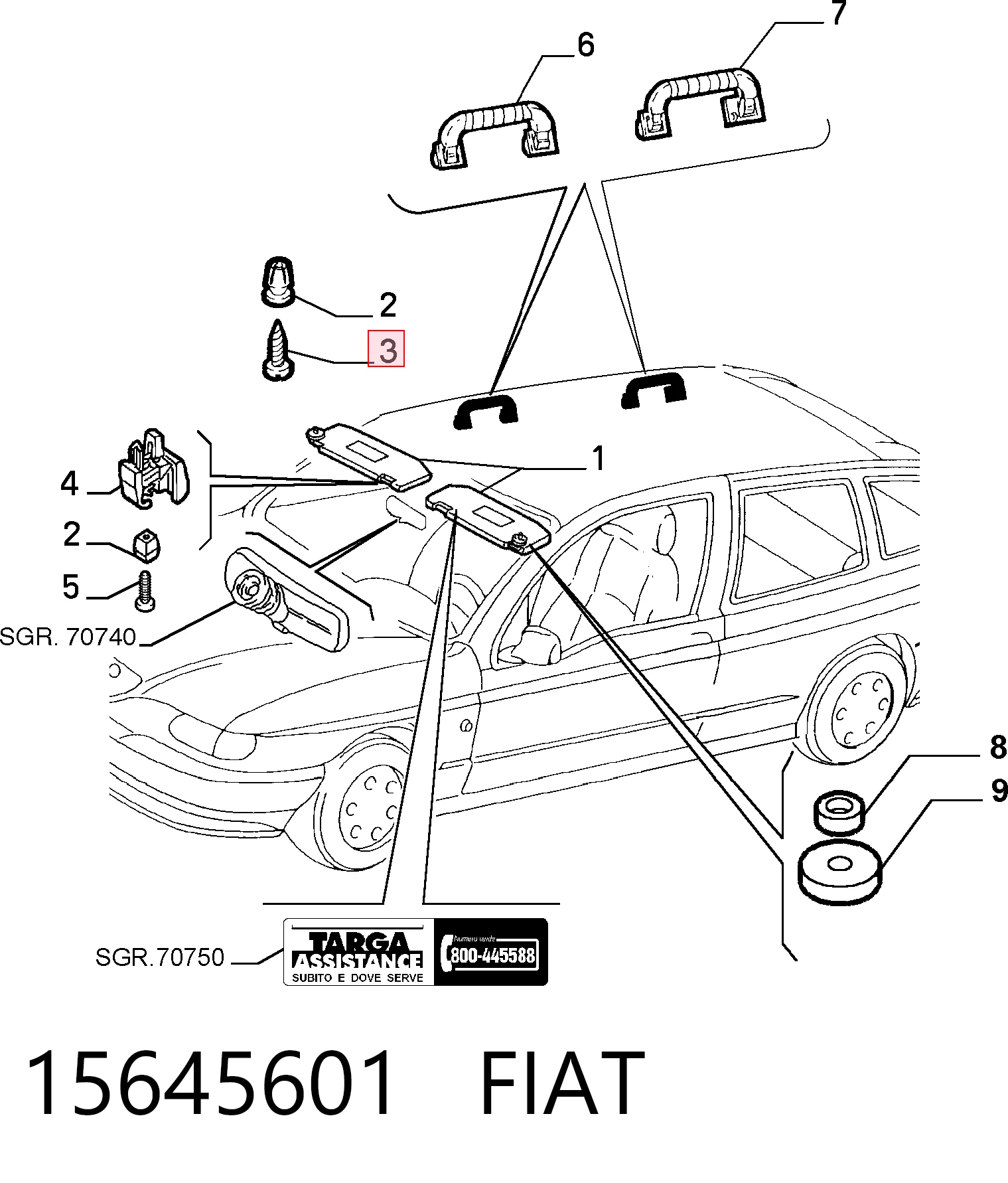 15645601 Fiat/Alfa/Lancia