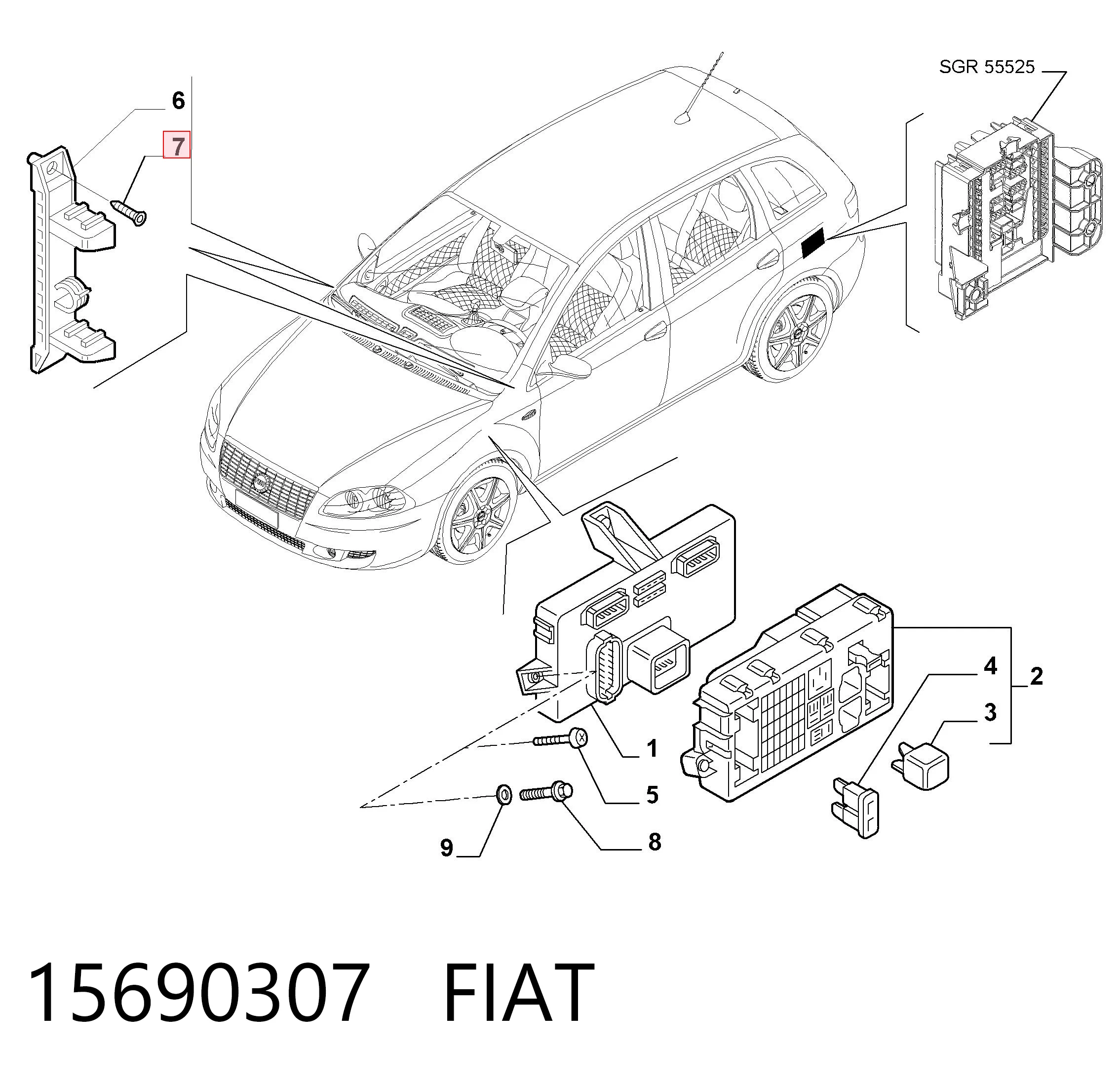 15690307 Fiat/Alfa/Lancia