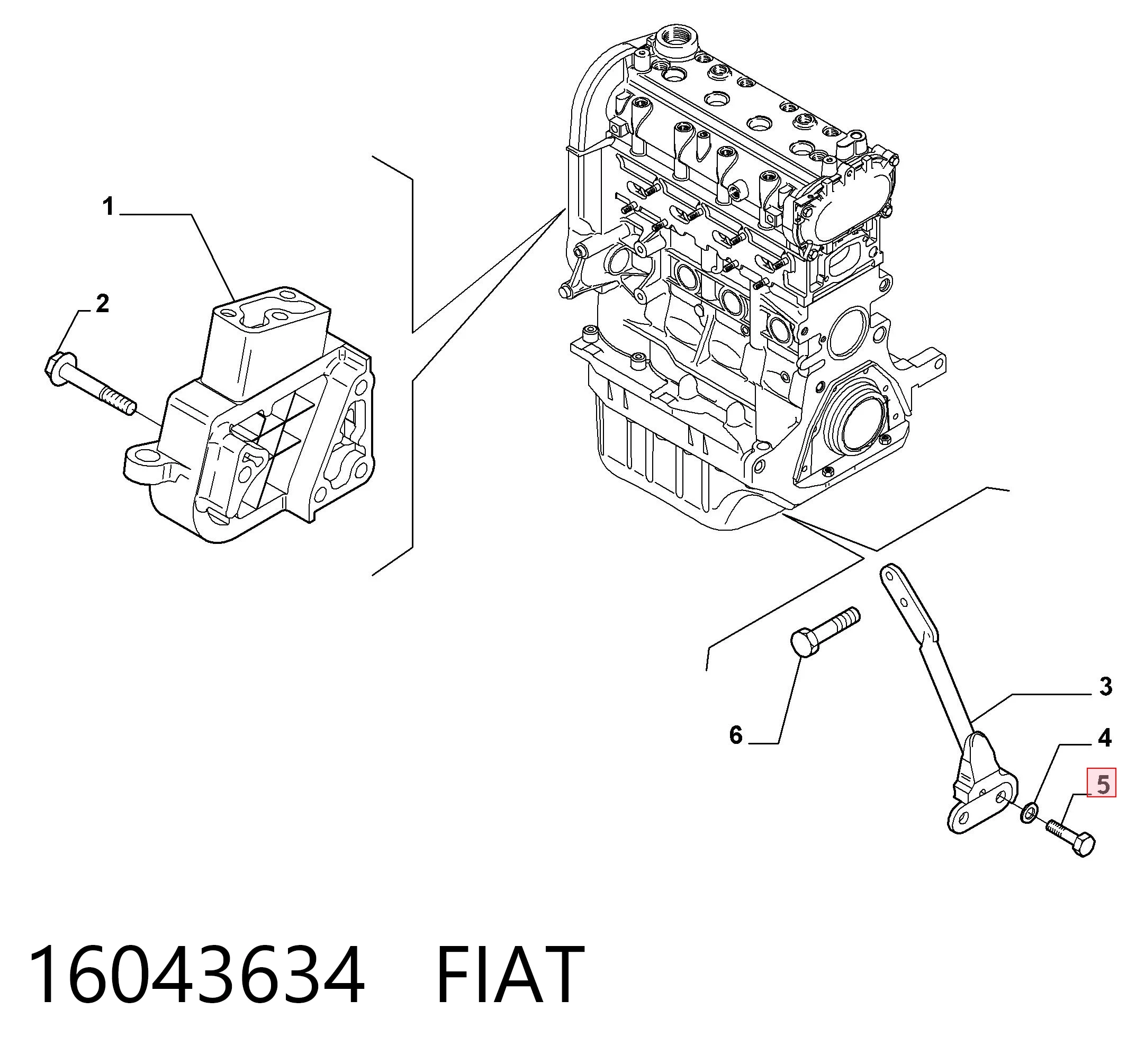 16043634 Fiat/Alfa/Lancia