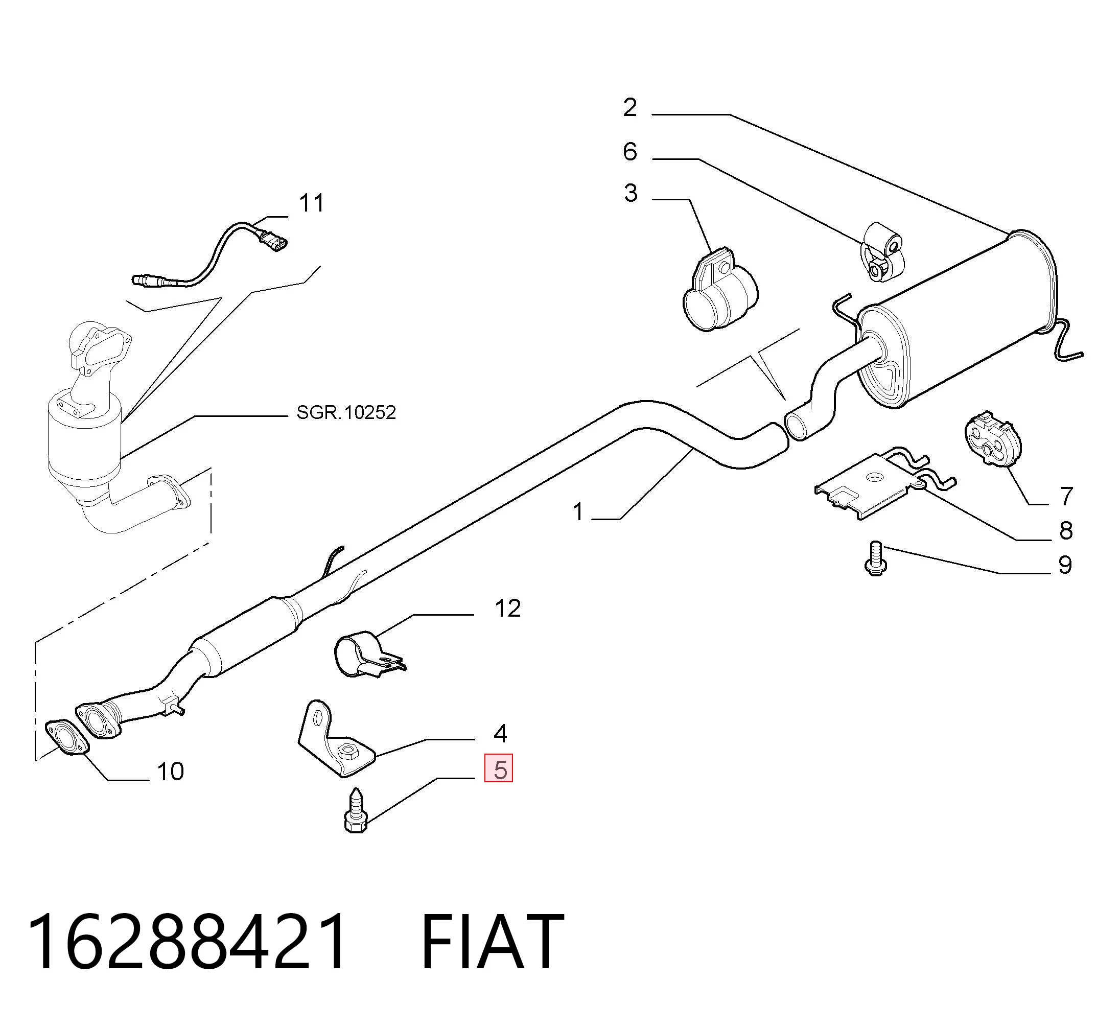 16288421 Fiat/Alfa/Lancia