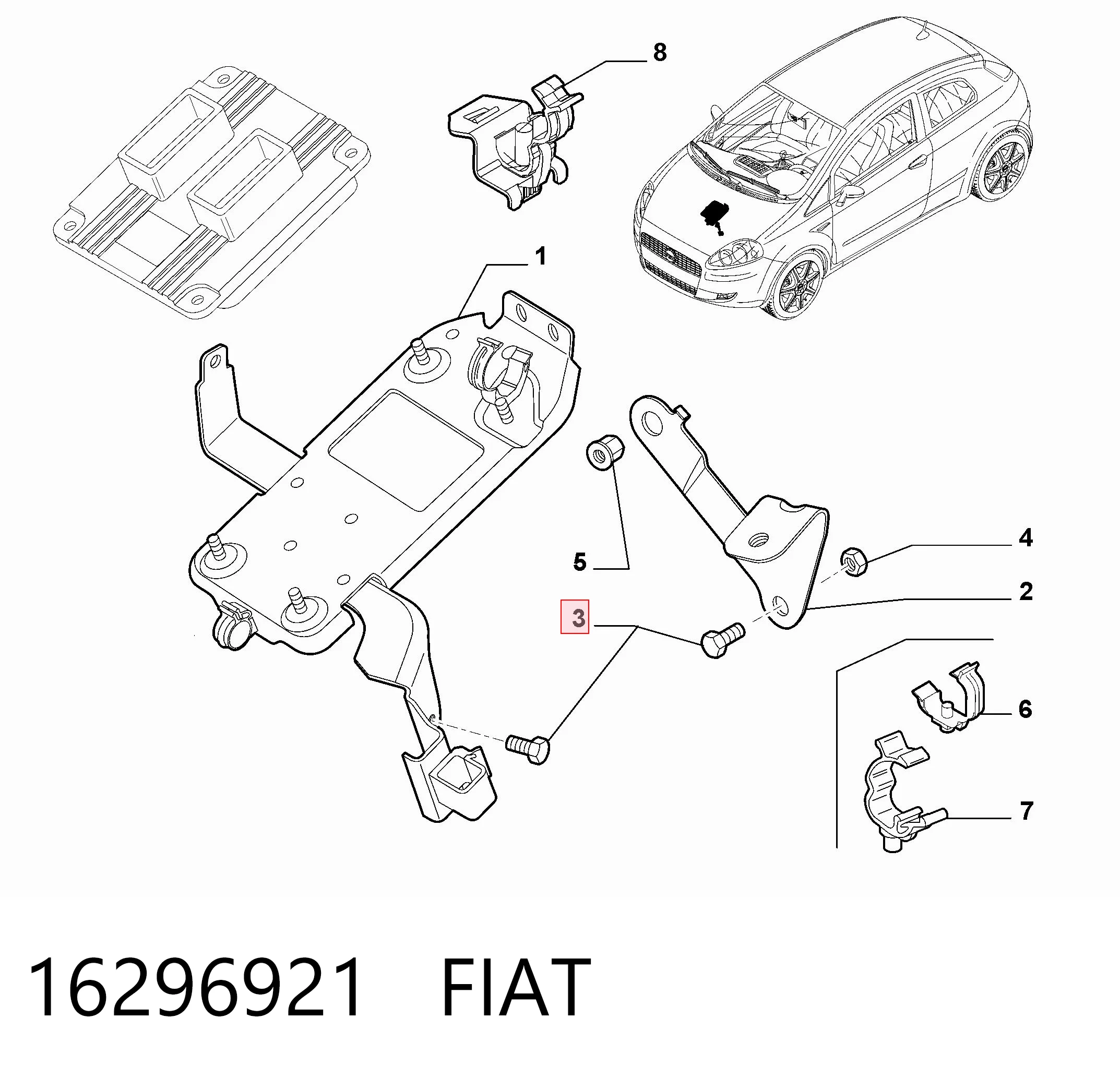 16296921 Fiat/Alfa/Lancia