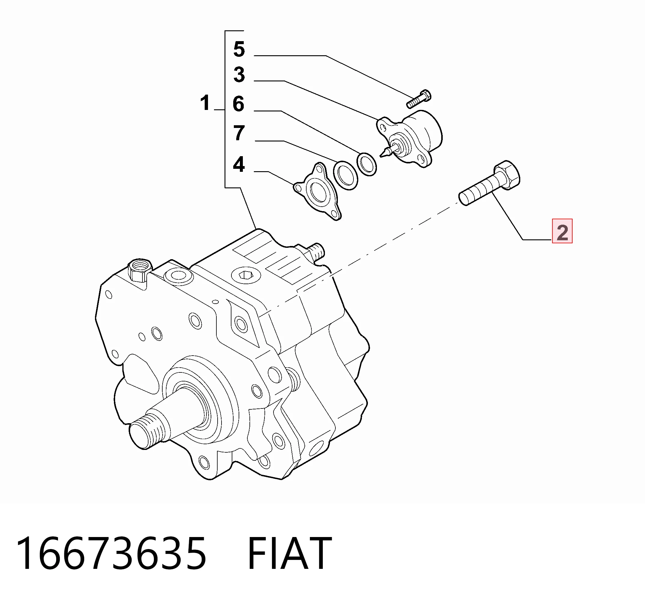 16673635 Fiat/Alfa/Lancia
