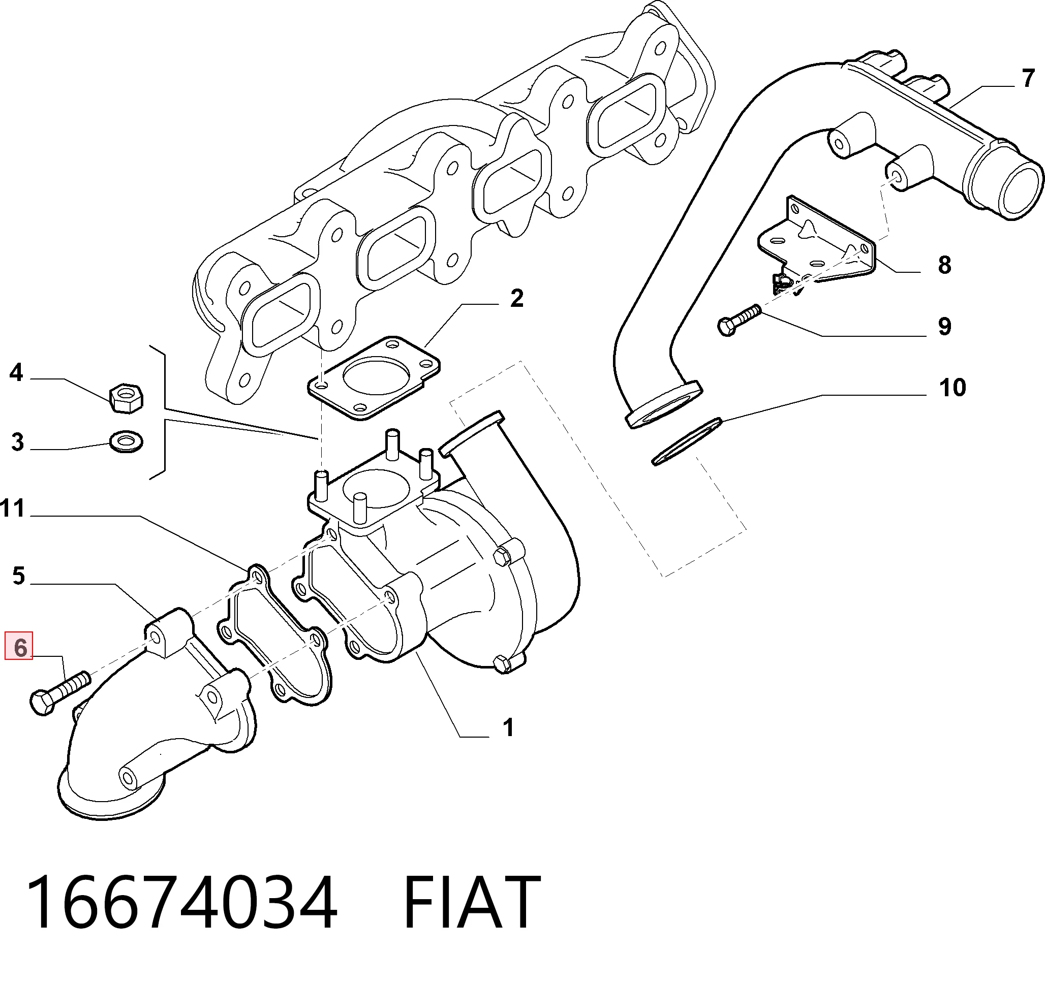 16674034 Fiat/Alfa/Lancia