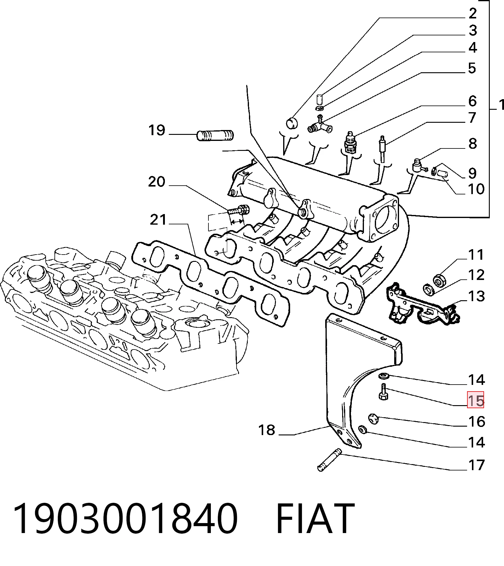 1903001840 Fiat/Alfa/Lancia