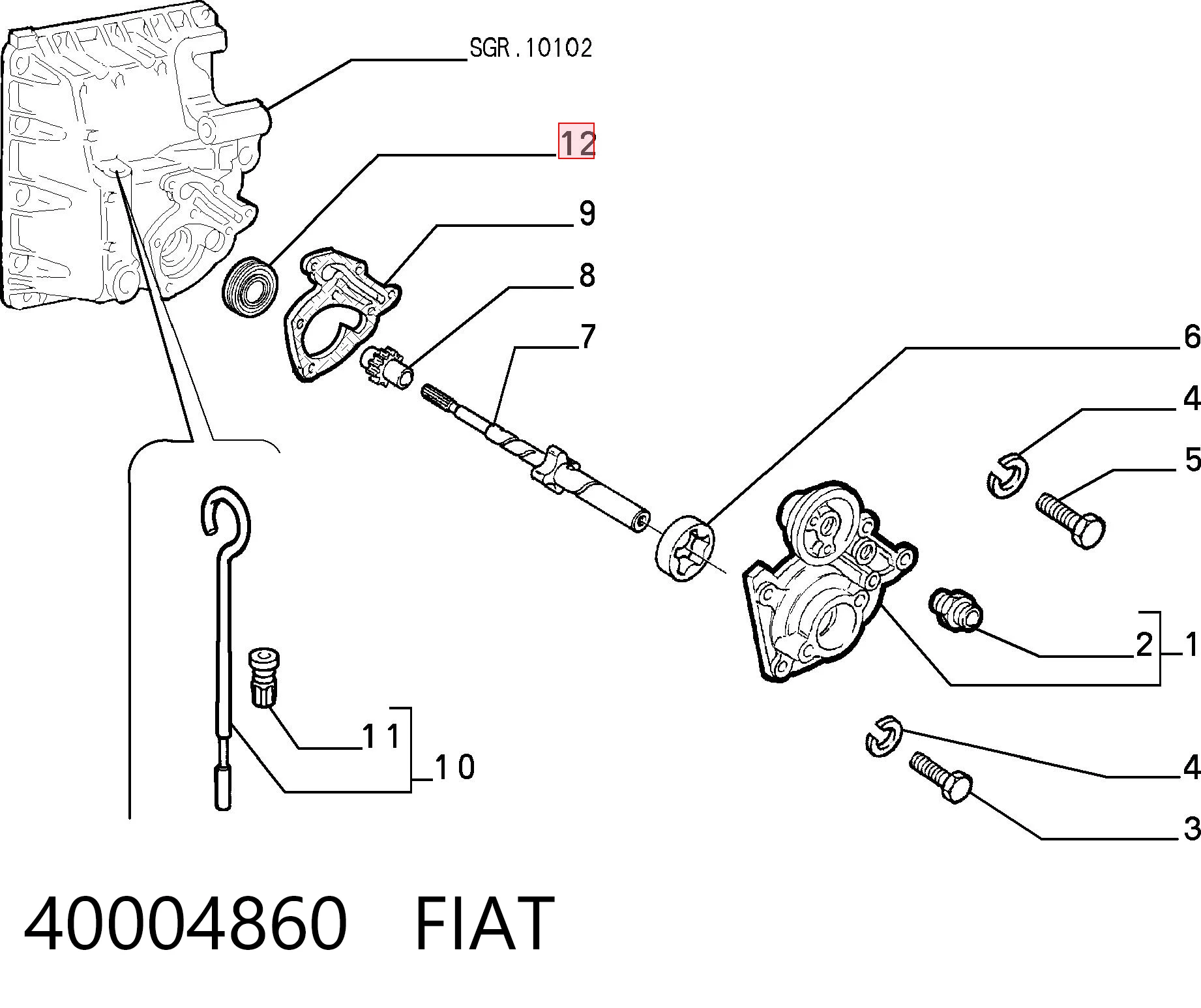 40004860 Fiat/Alfa/Lancia