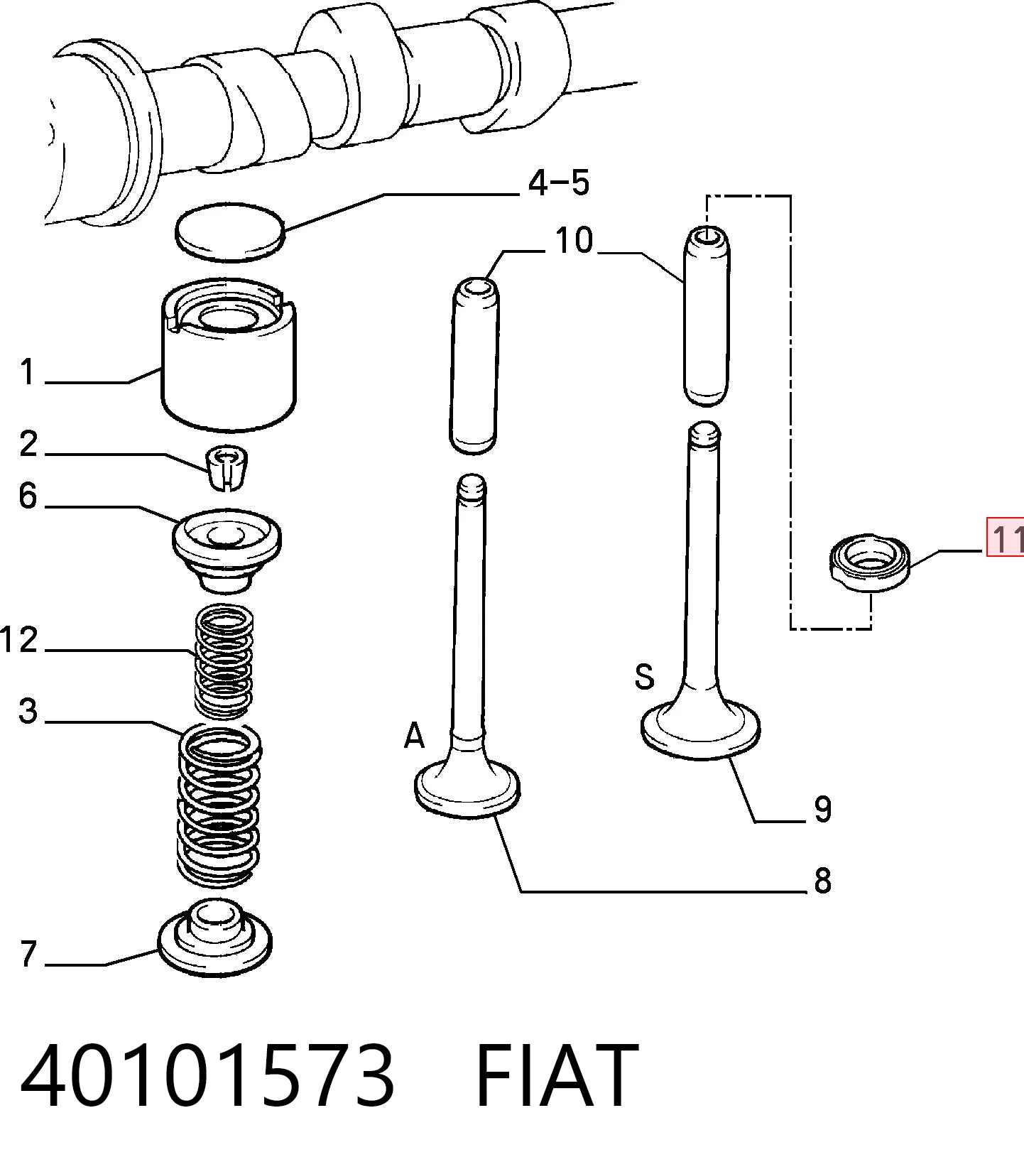 40101573 Fiat/Alfa/Lancia