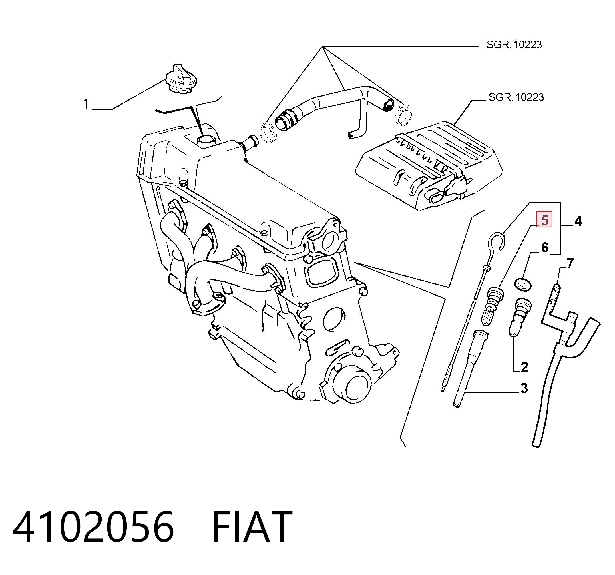 4102056 Fiat/Alfa/Lancia