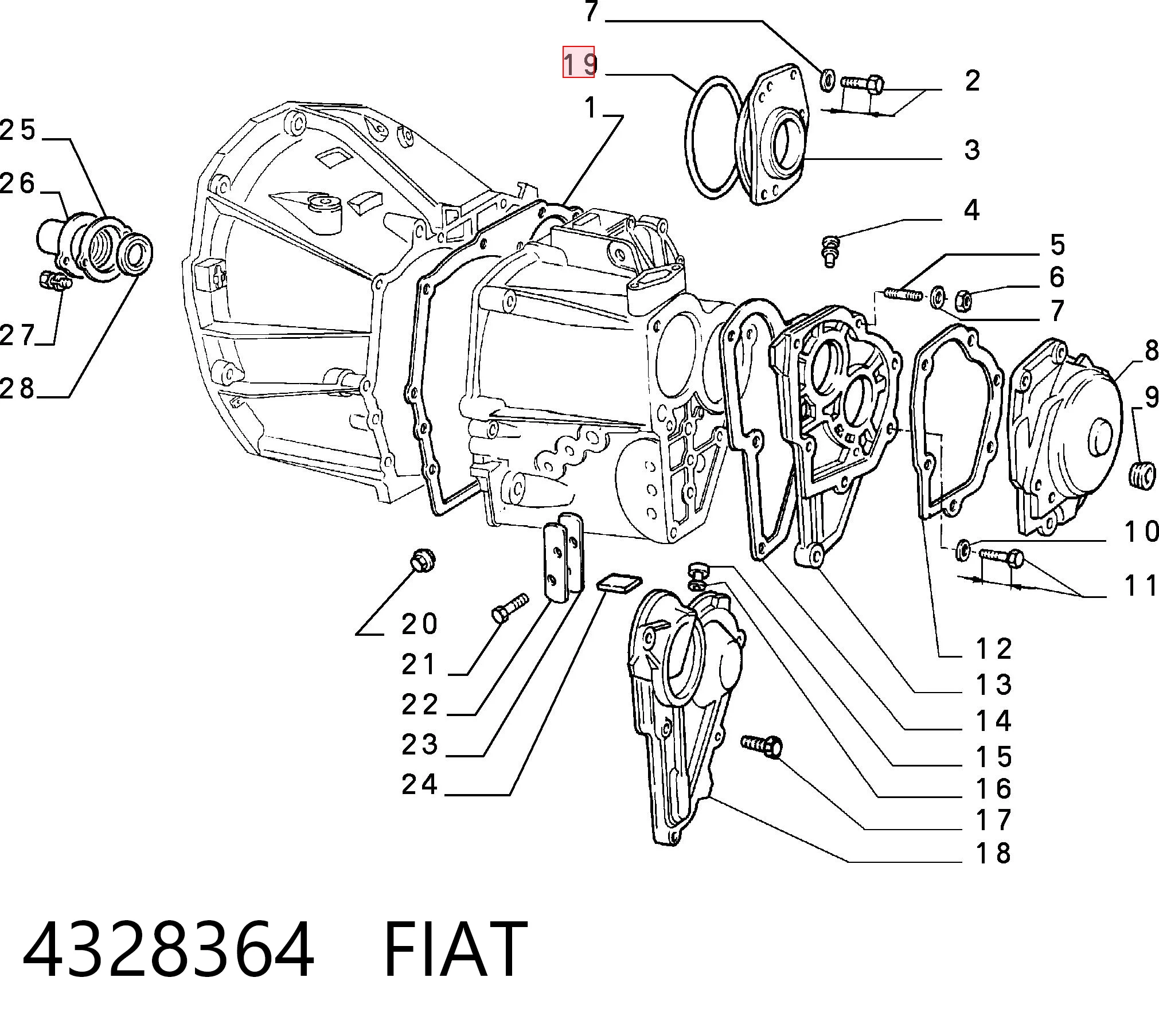 4328364 Fiat/Alfa/Lancia