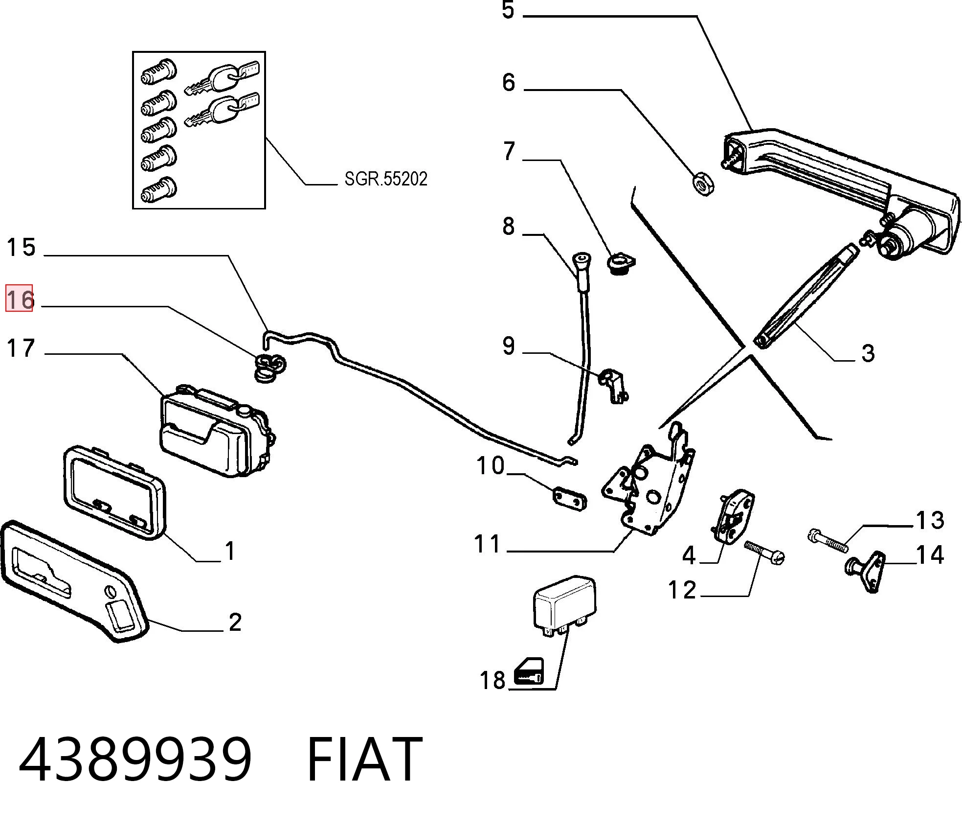 4389939 Fiat/Alfa/Lancia