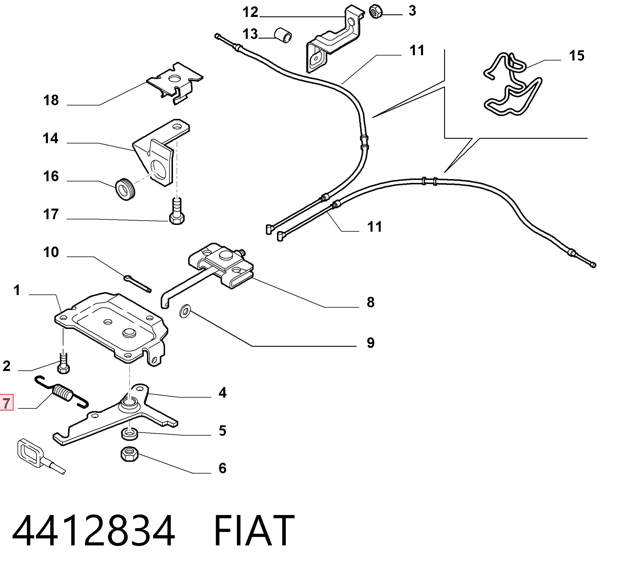 4412834 Fiat/Alfa/Lancia