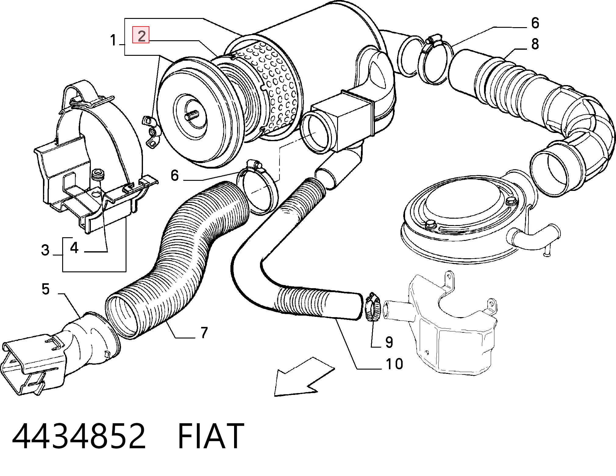 4434852 Fiat/Alfa/Lancia