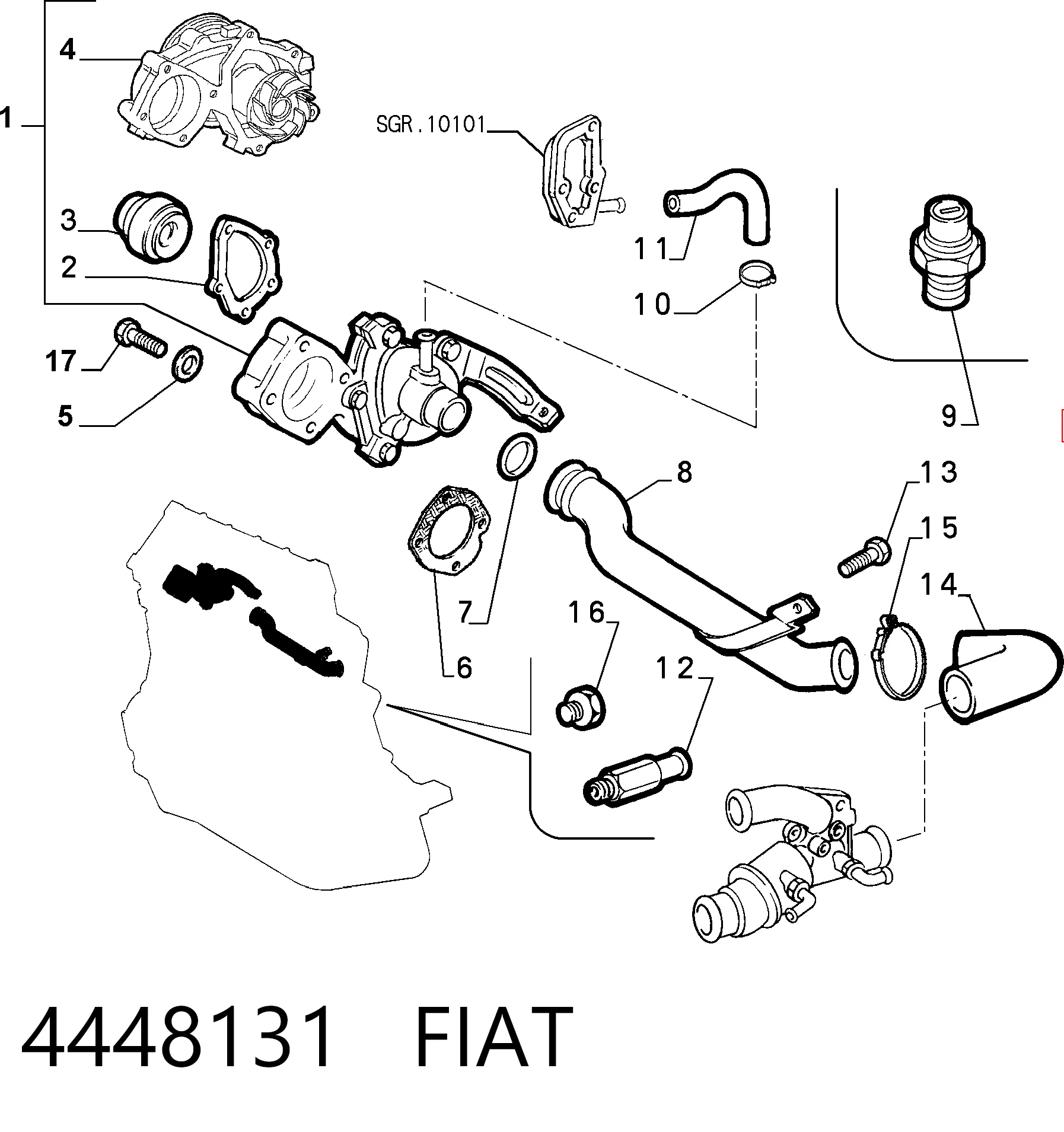 4448131 Fiat/Alfa/Lancia
