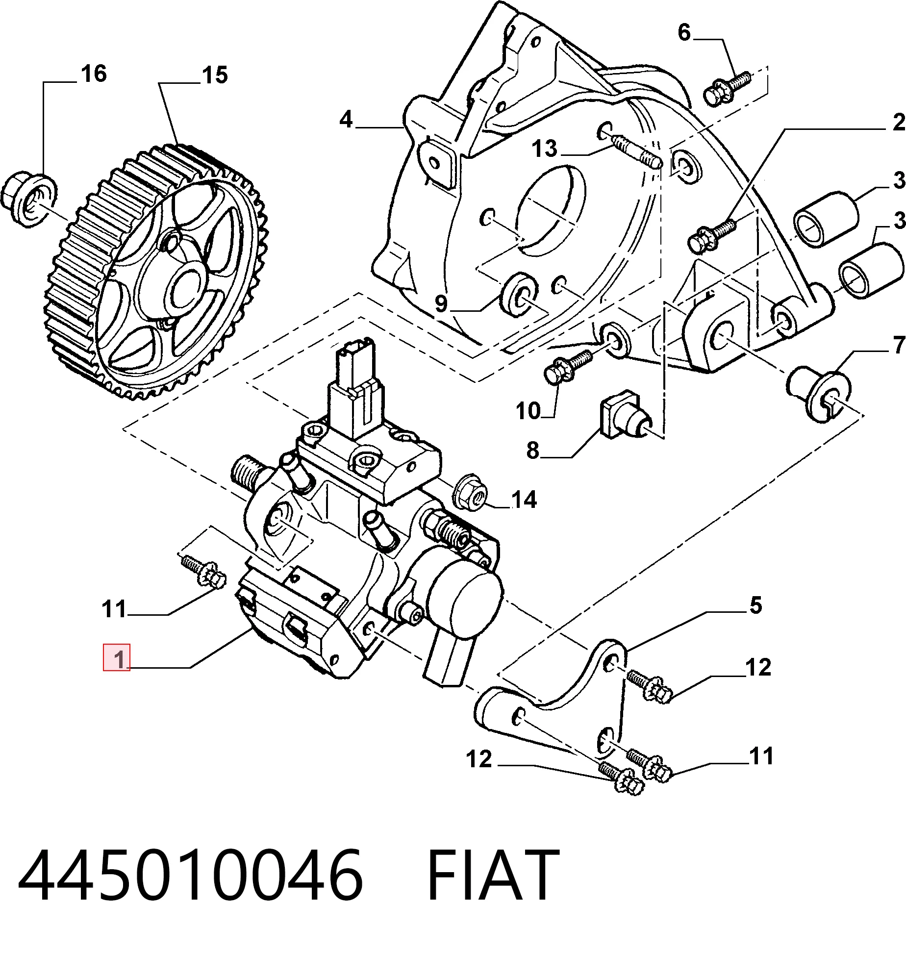 Bomba de alta presión de combustible Fiat Scudo COMBINATO familiar (220P) (1996 - 2006) precio, desde 148,10 EUR