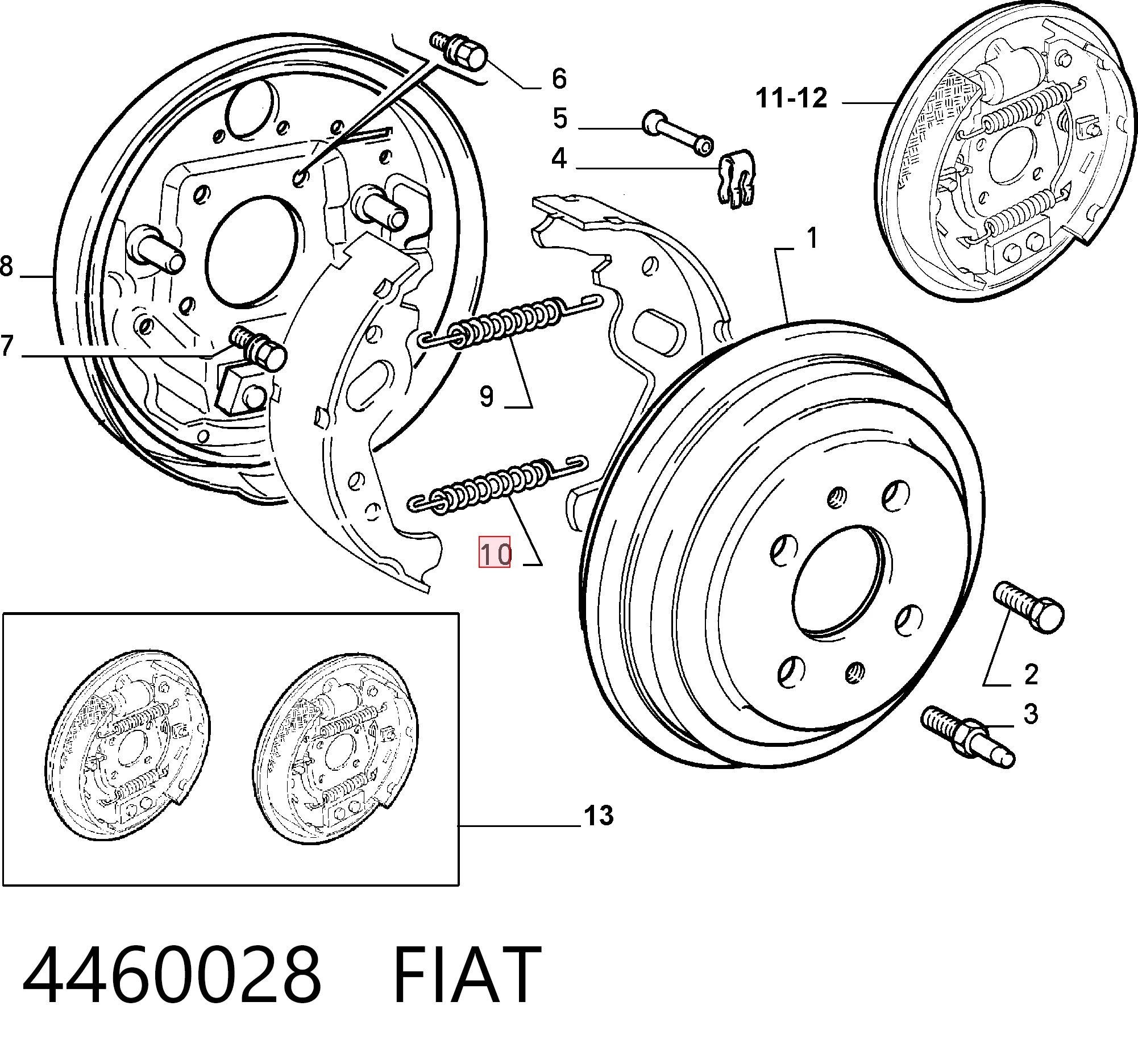 4460028 Fiat/Alfa/Lancia