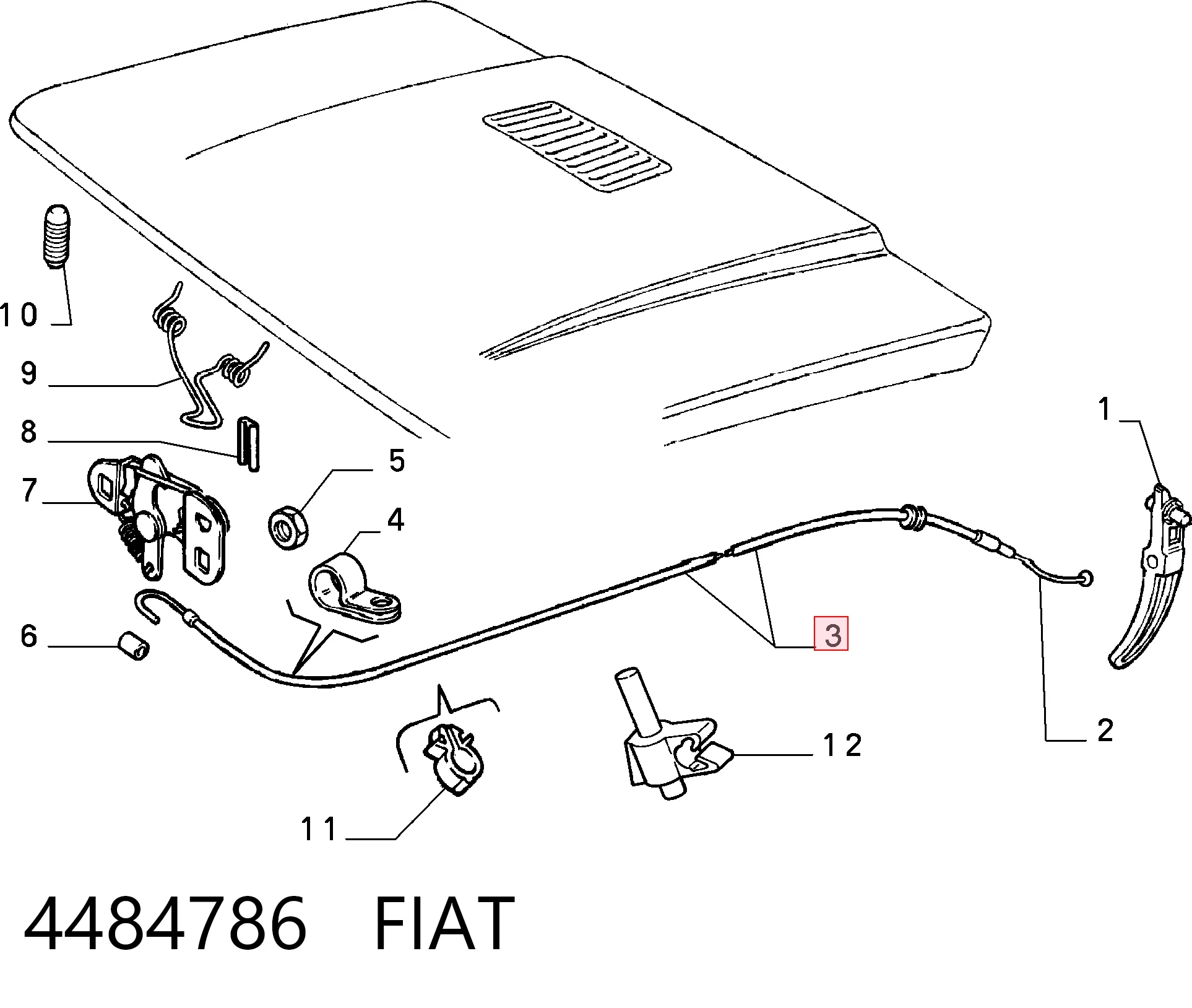 4484786 Fiat/Alfa/Lancia
