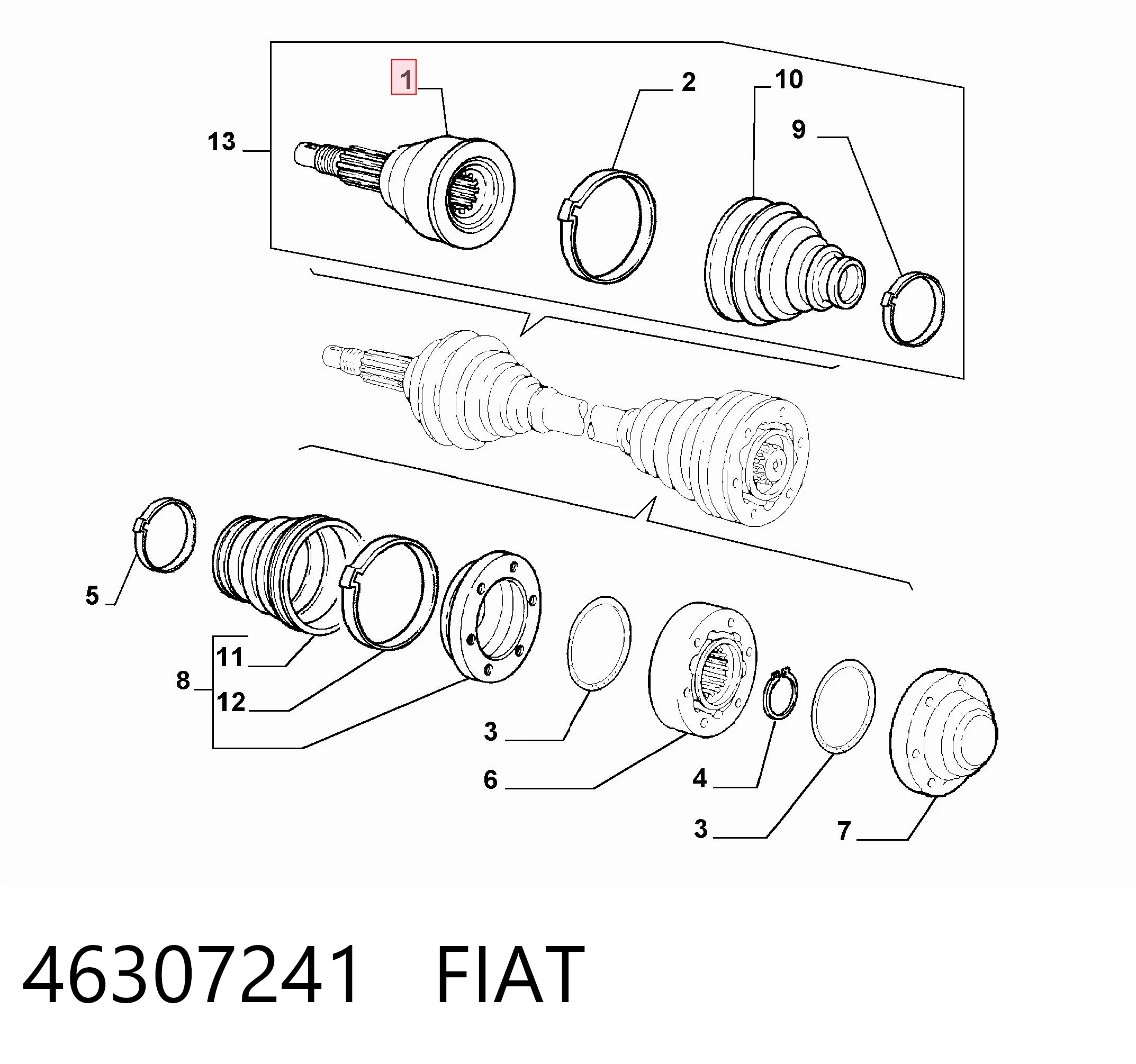 46307241 Fiat/Alfa/Lancia