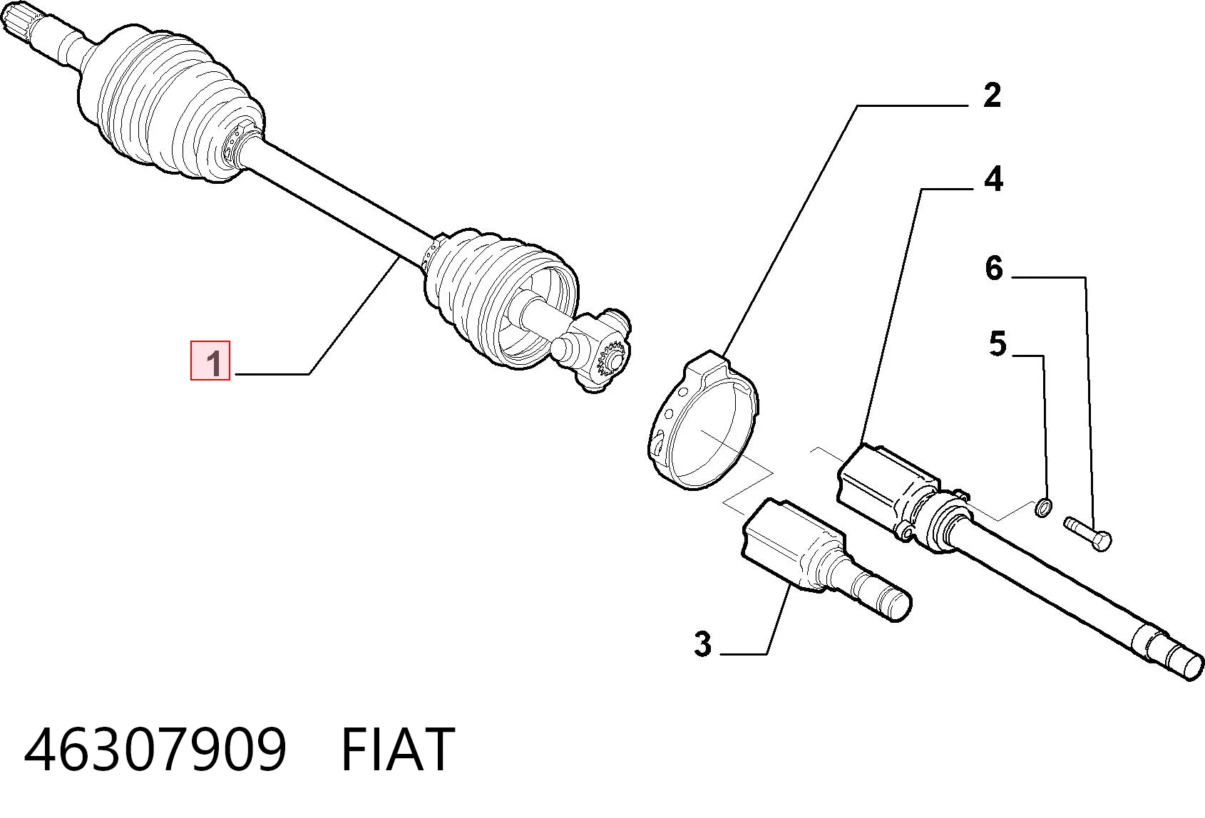 46307909 Fiat/Alfa/Lancia