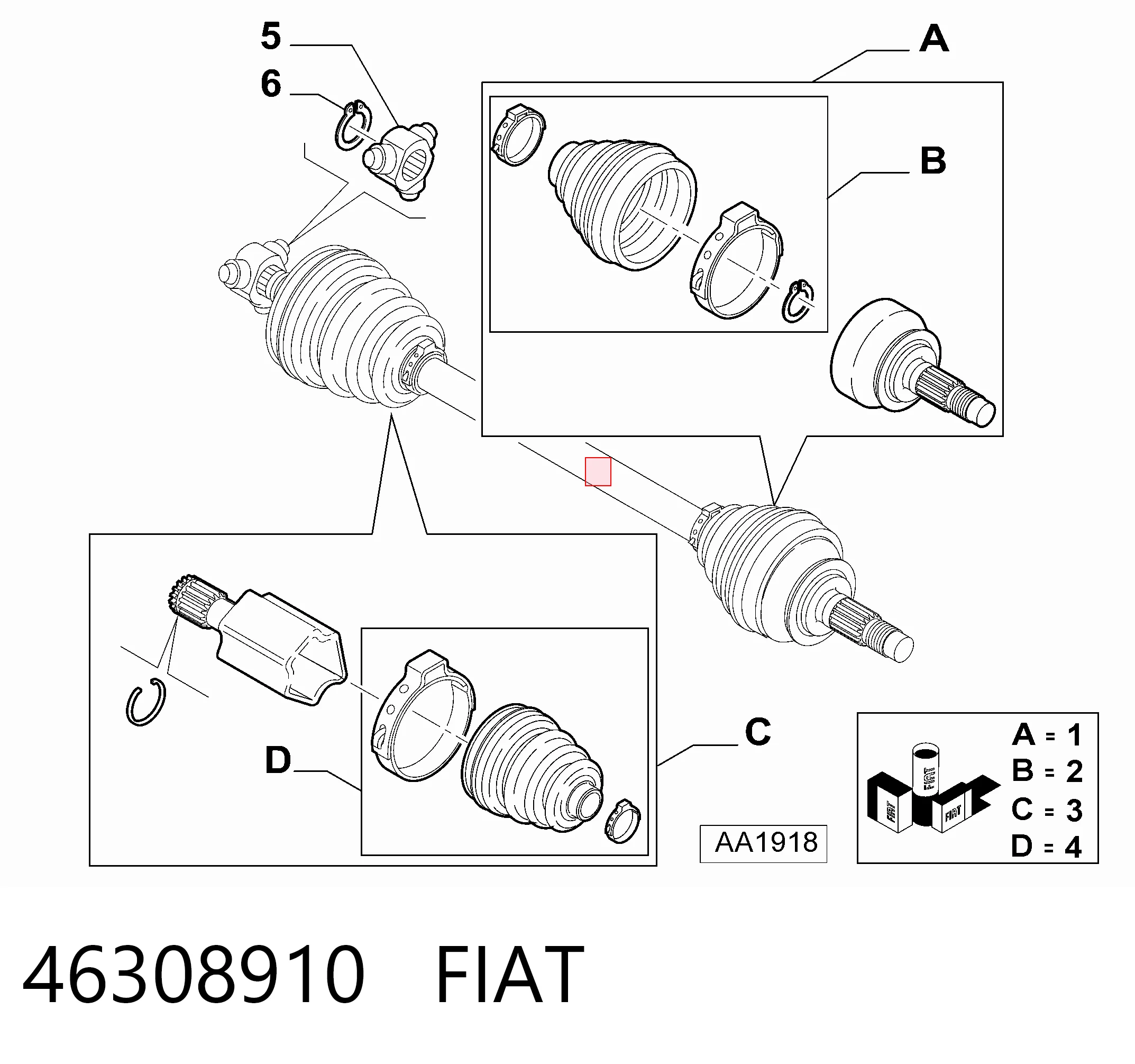 46308910 Fiat/Alfa/Lancia