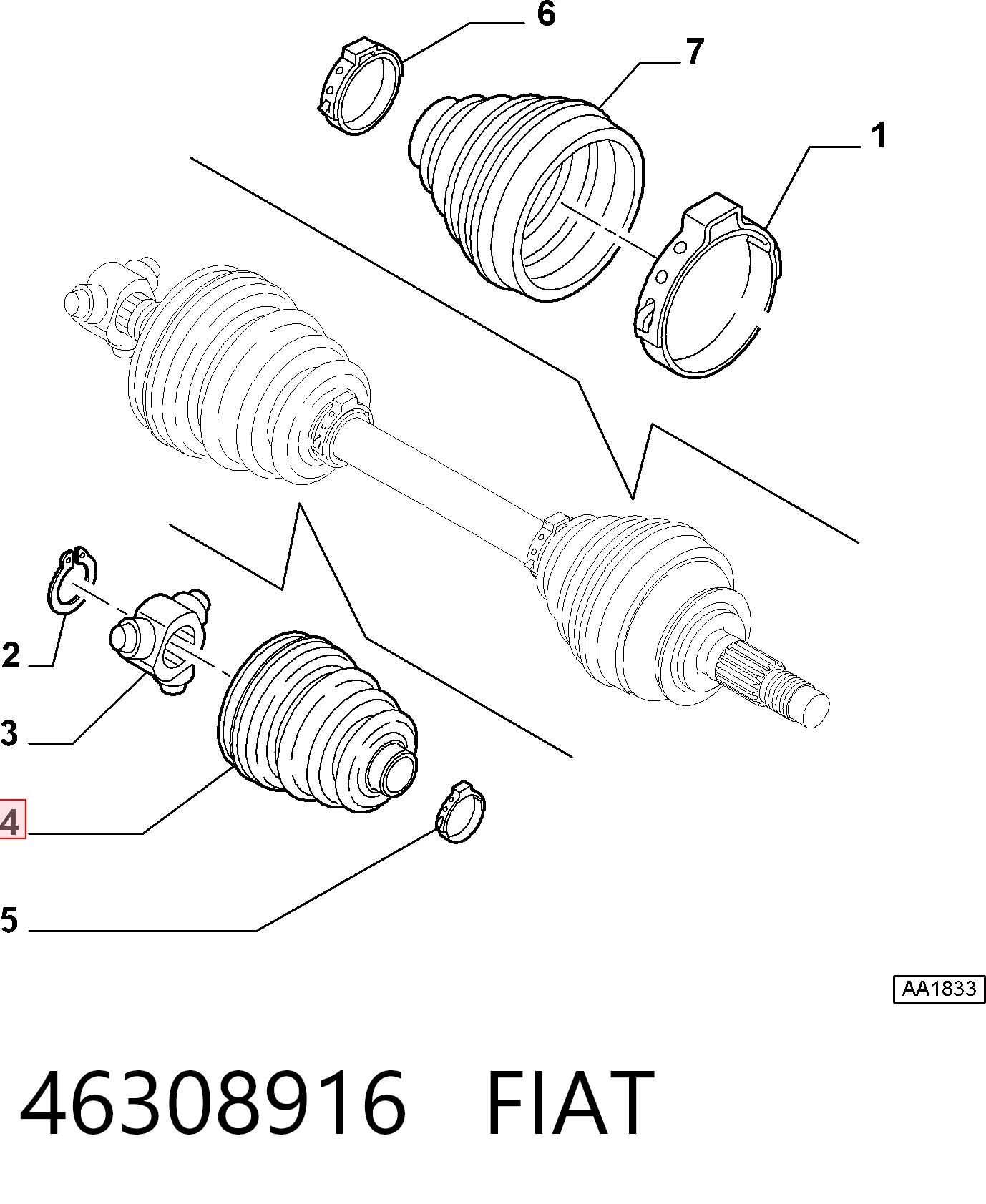 46308916 Fiat/Alfa/Lancia