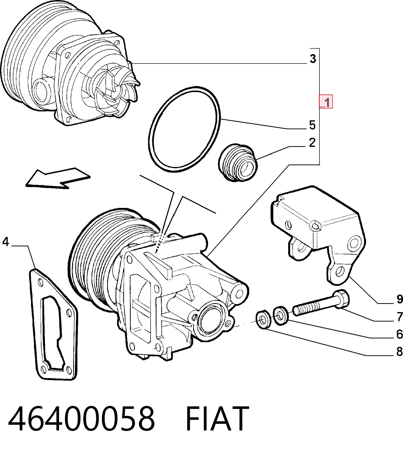 46400058 Fiat/Alfa/Lancia