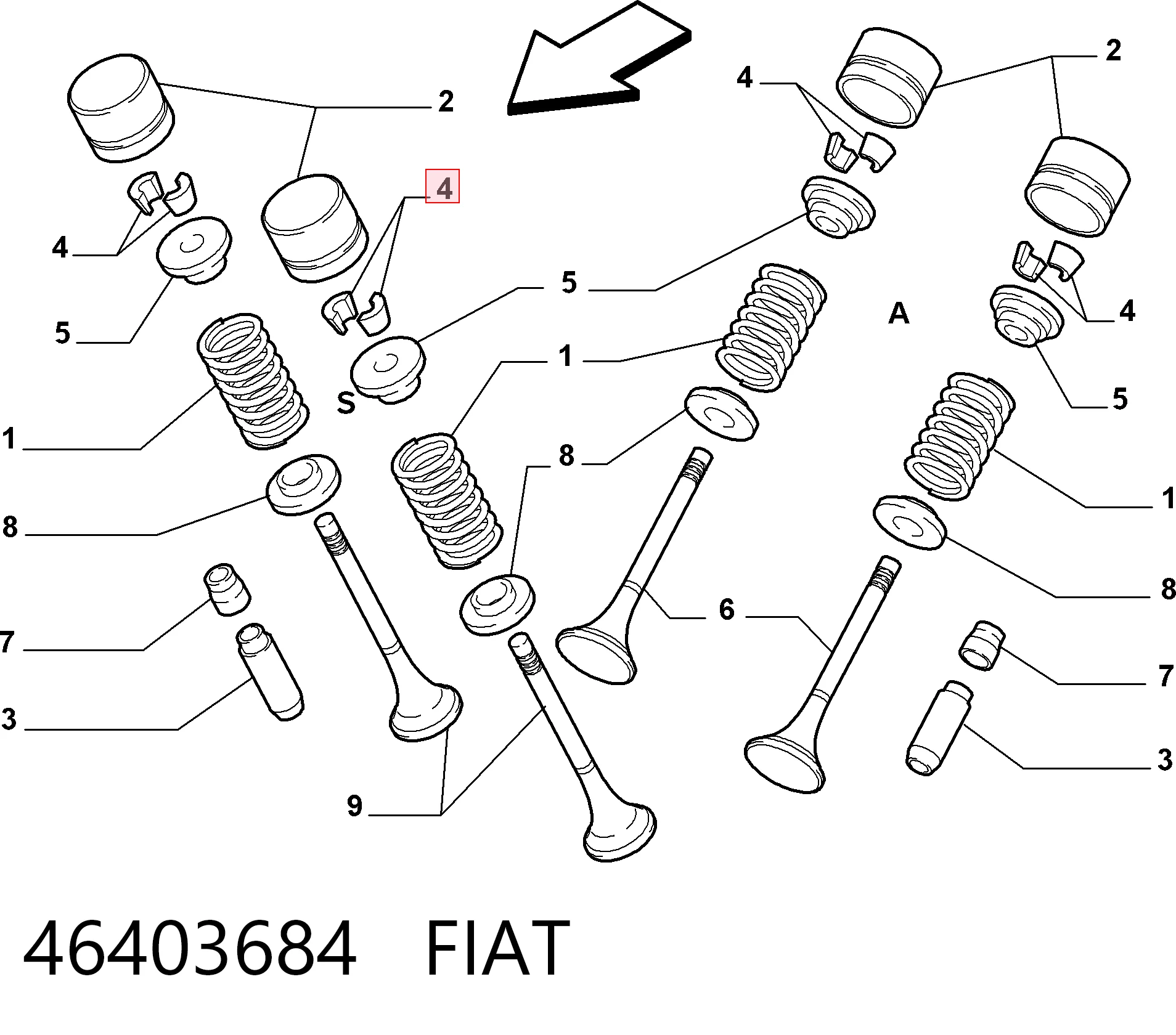 46403684 Fiat/Alfa/Lancia
