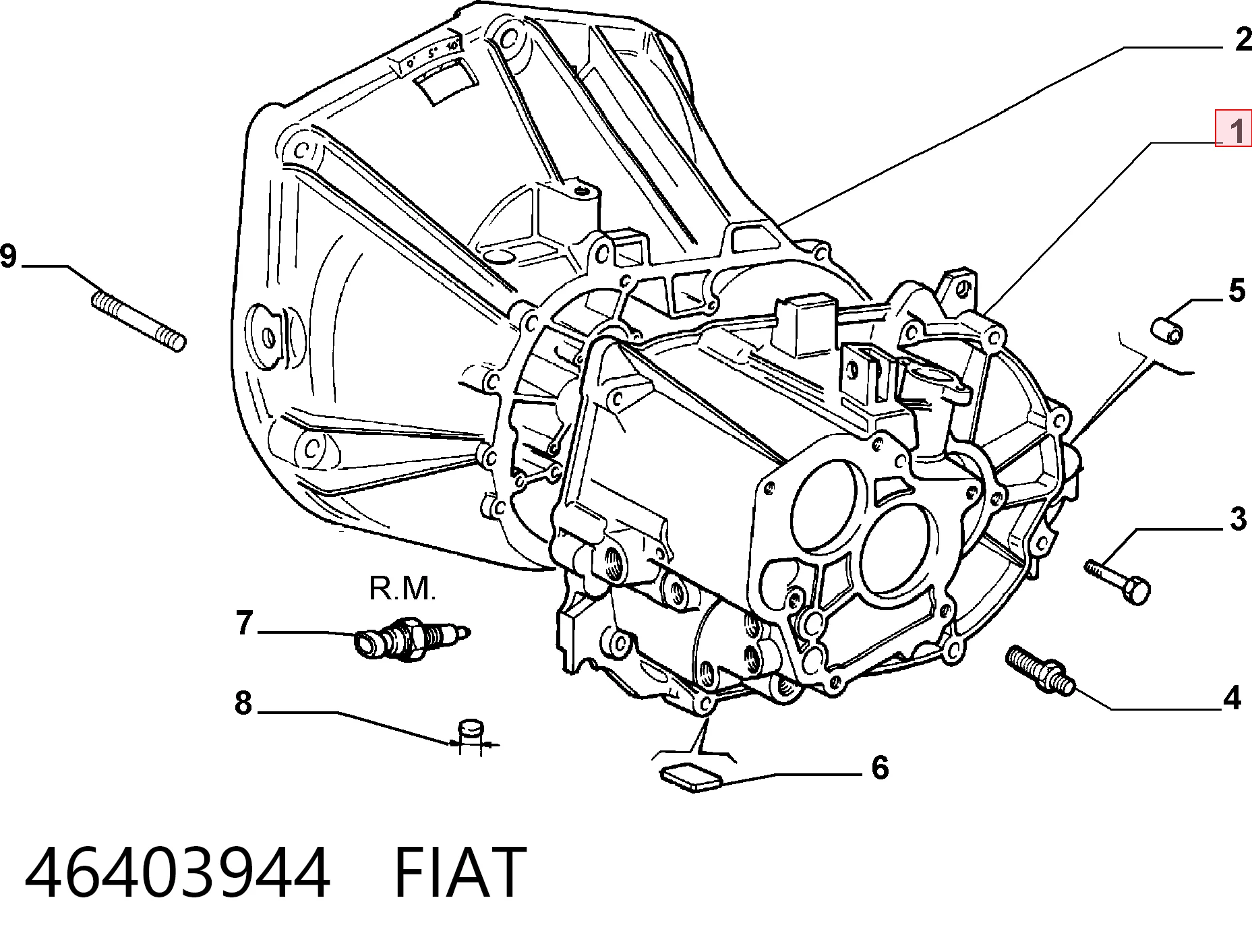 46403944 Fiat/Alfa/Lancia