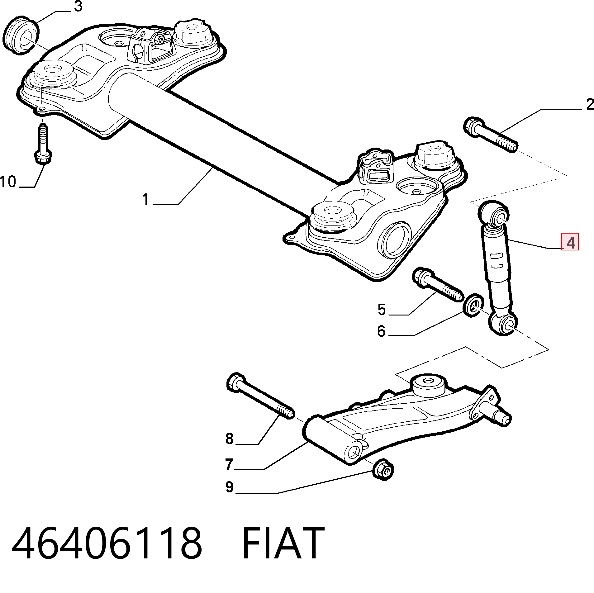Amortiguadores traseros Fiat Punto  desde 33,91 €