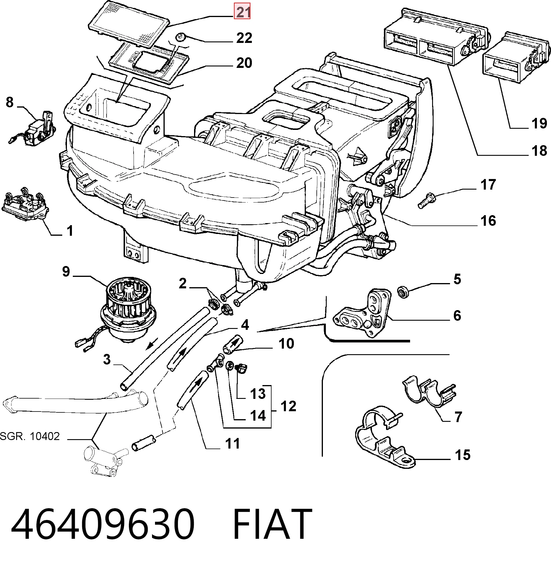 46409630 Fiat/Alfa/Lancia