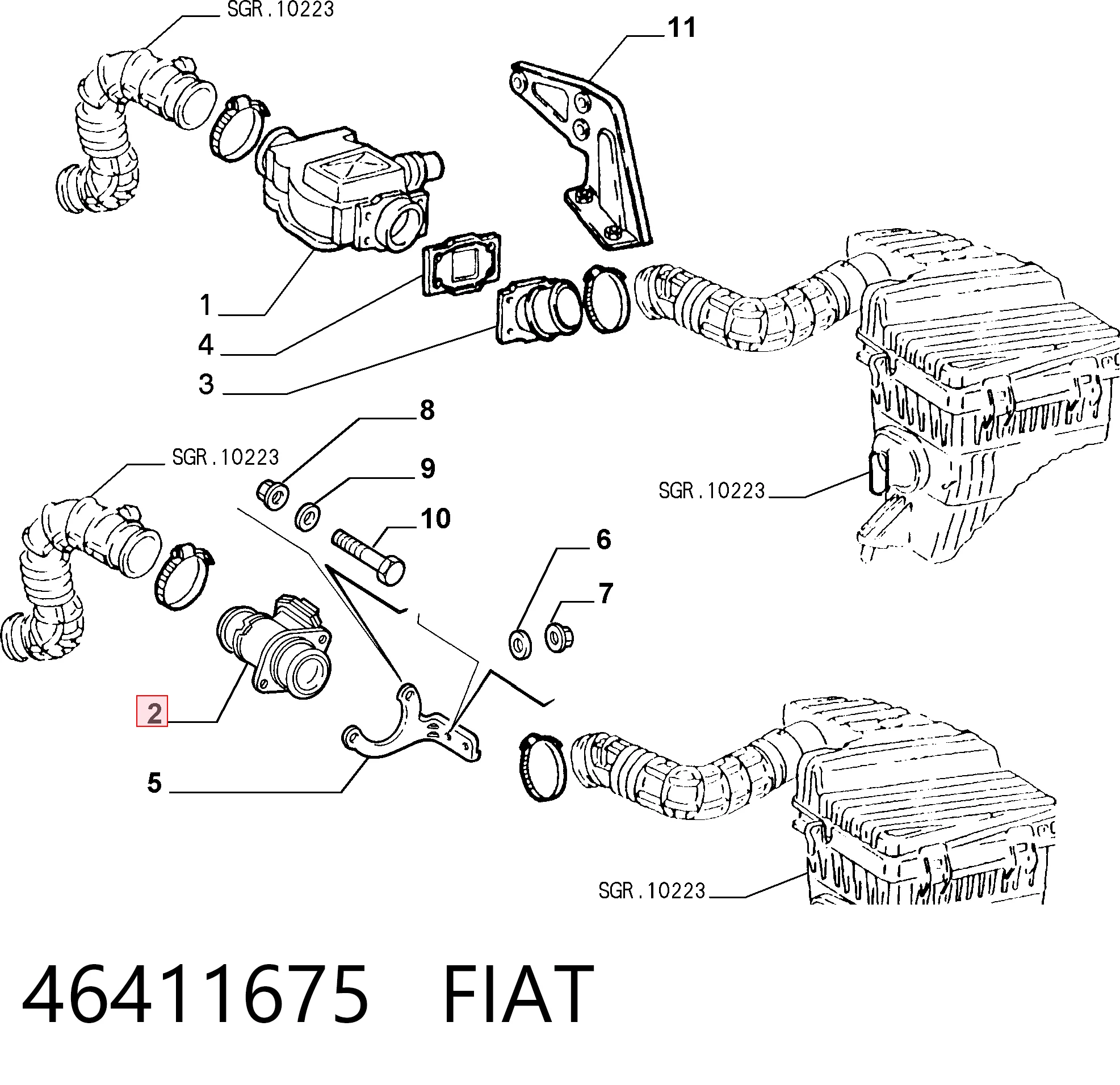 46411675 Fiat/Alfa/Lancia