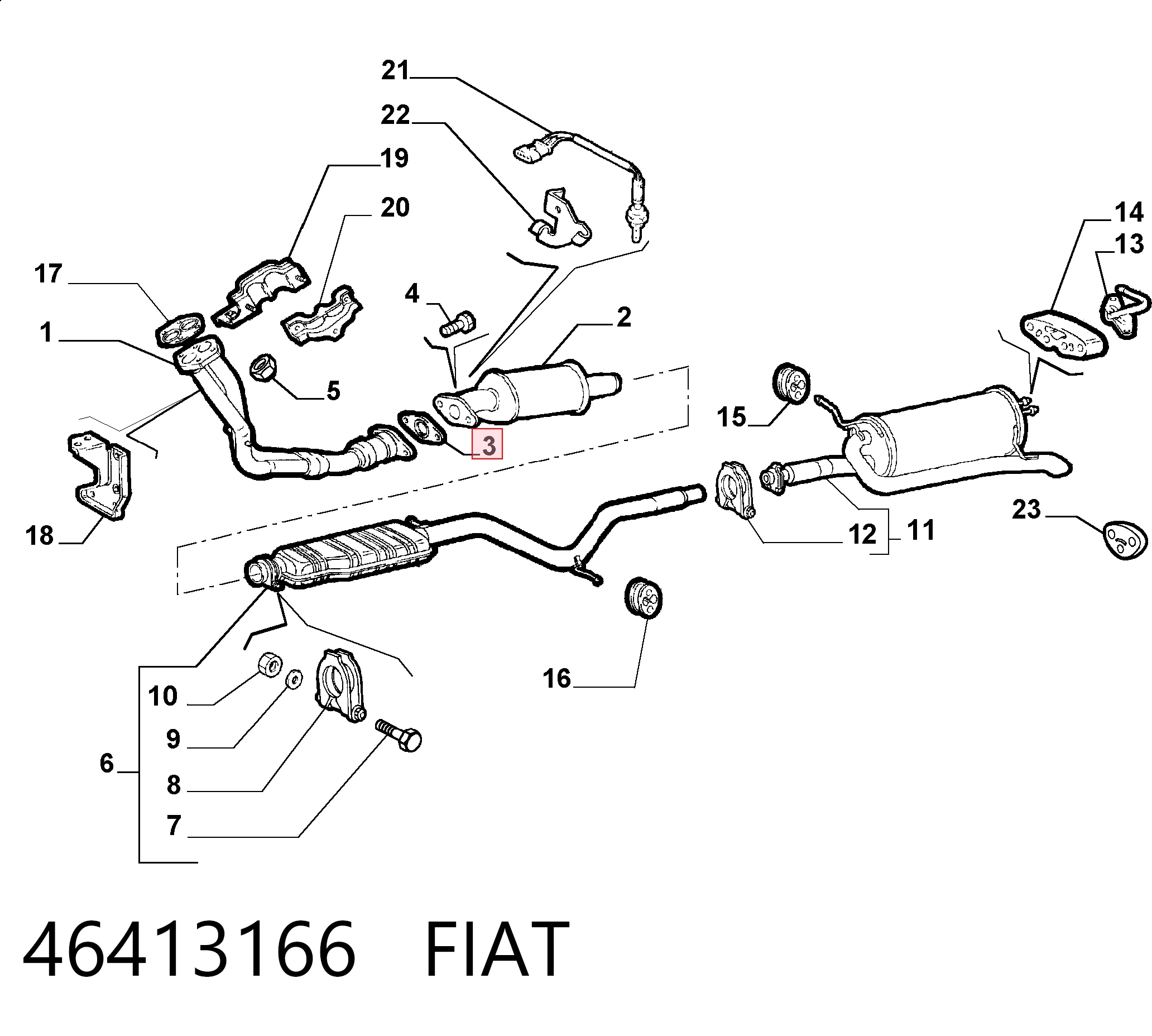 Comprar Junta de escape Fiat Palio  178BX