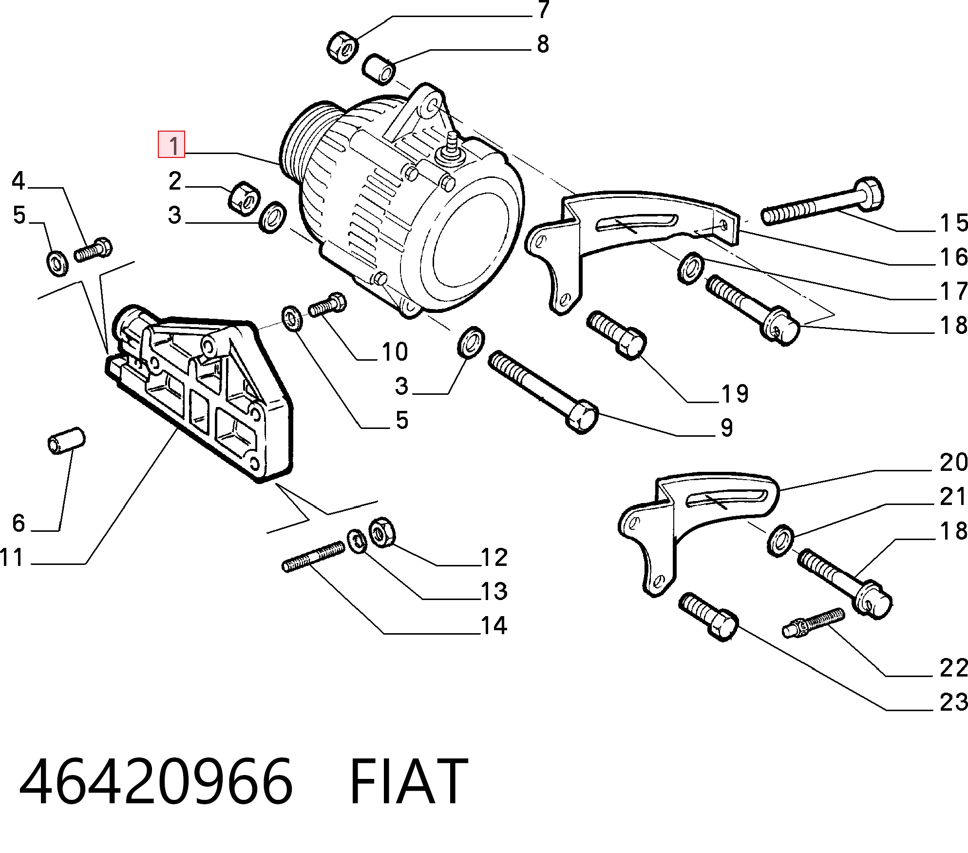 46420966 Fiat/Alfa/Lancia