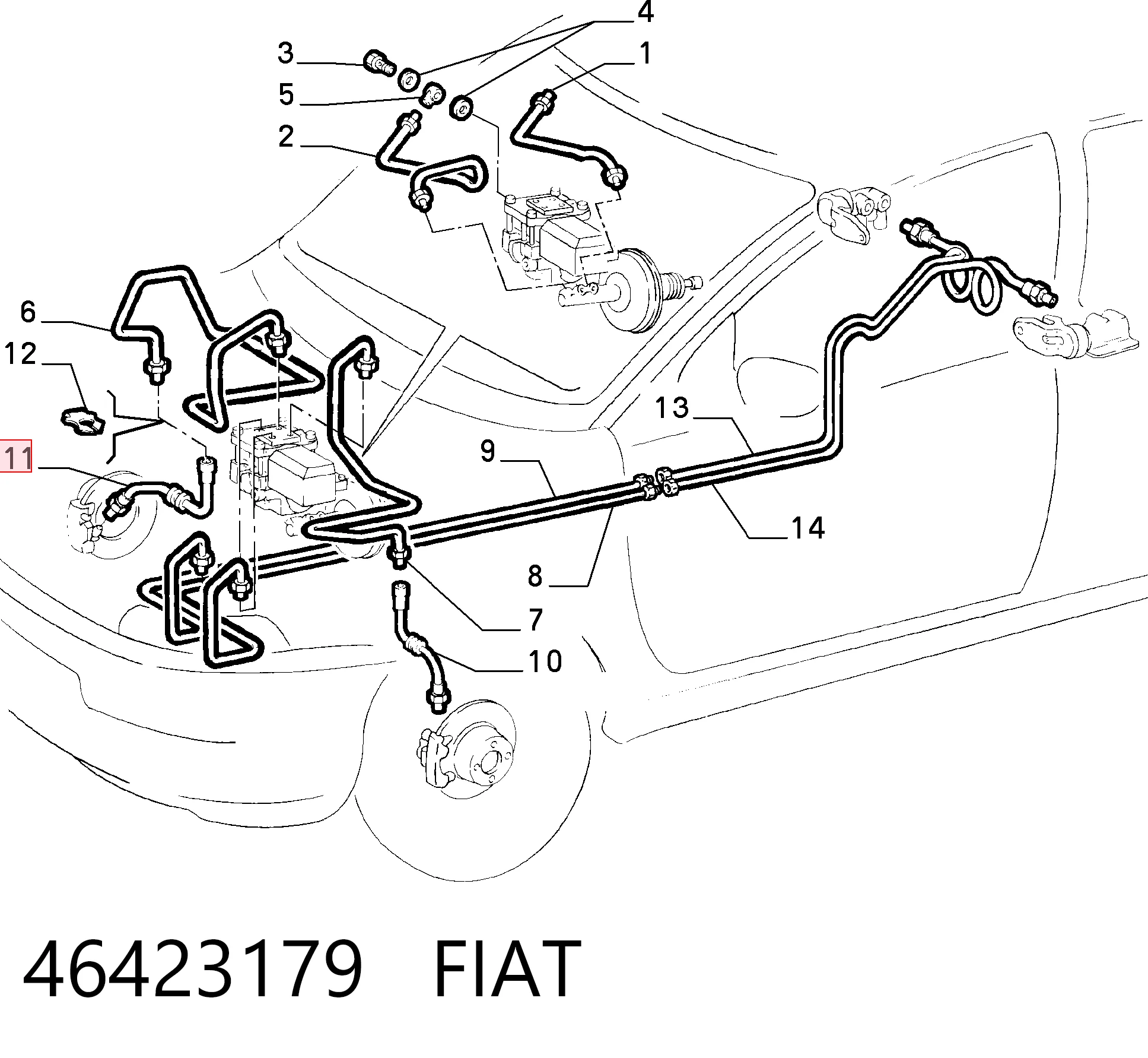 46423179 Fiat/Alfa/Lancia