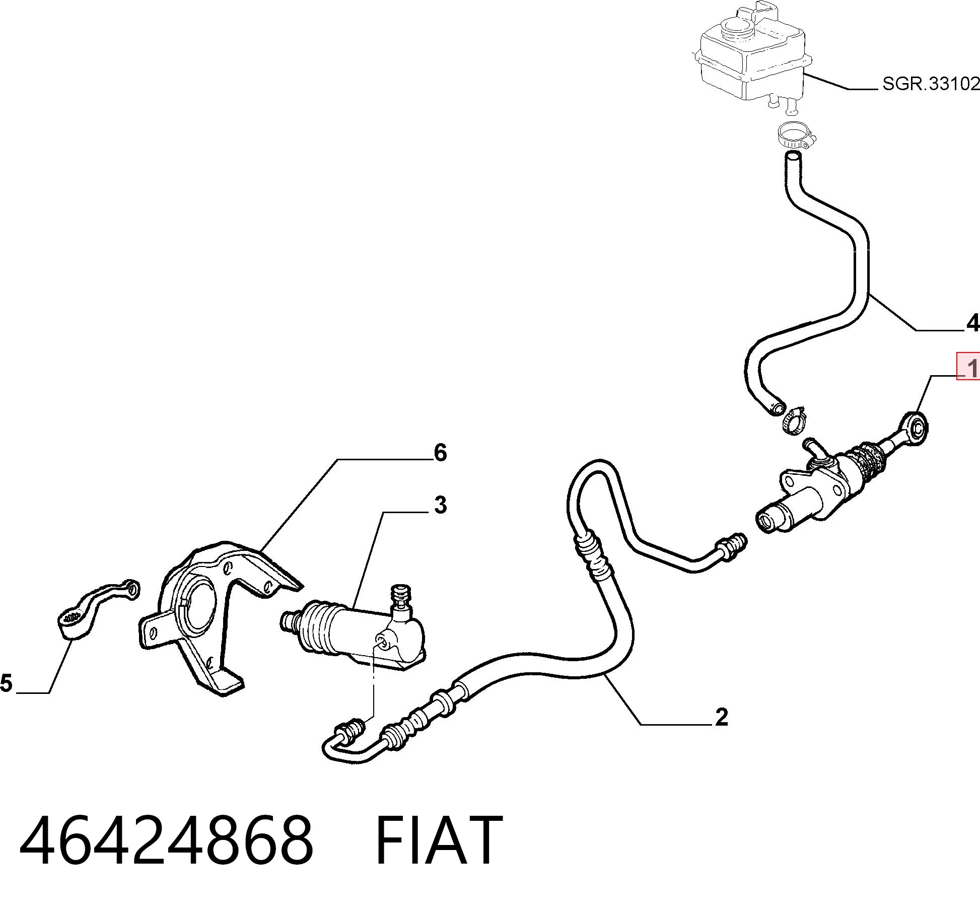 46424868 Fiat/Alfa/Lancia