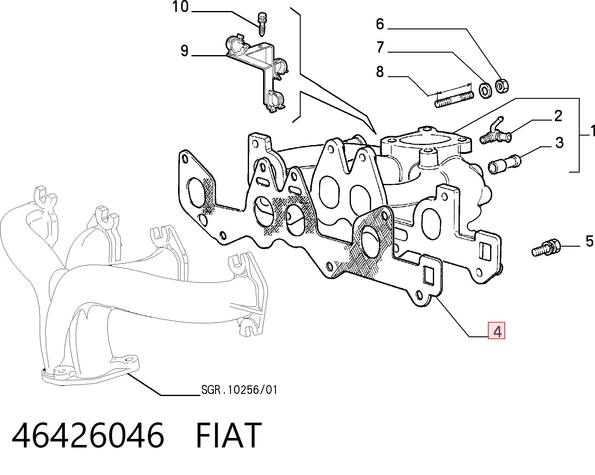 Junta colector de admisión Tipo  hatchback (1987-1996) original desde 5,41 €