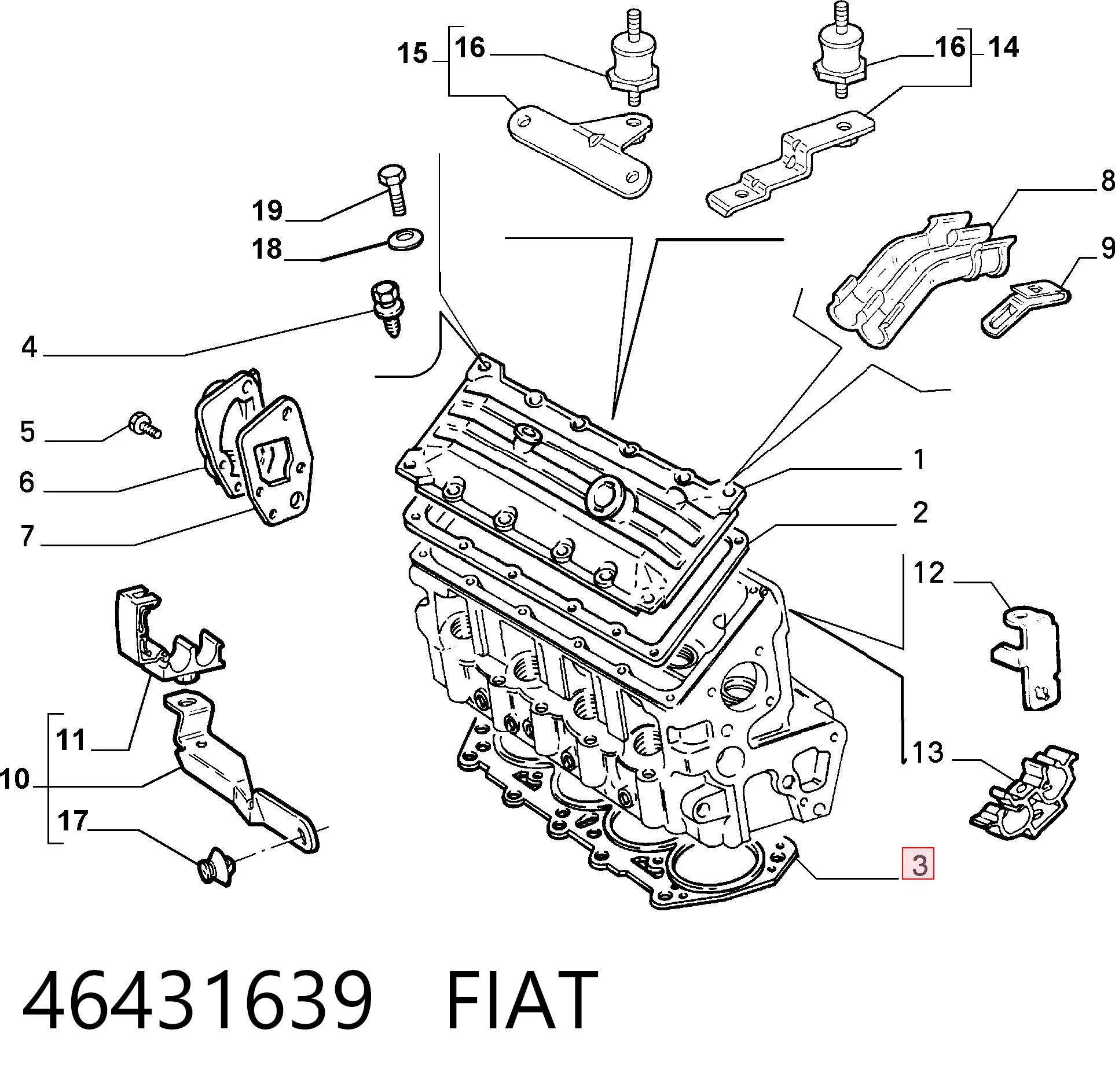 46431639 Fiat/Alfa/Lancia