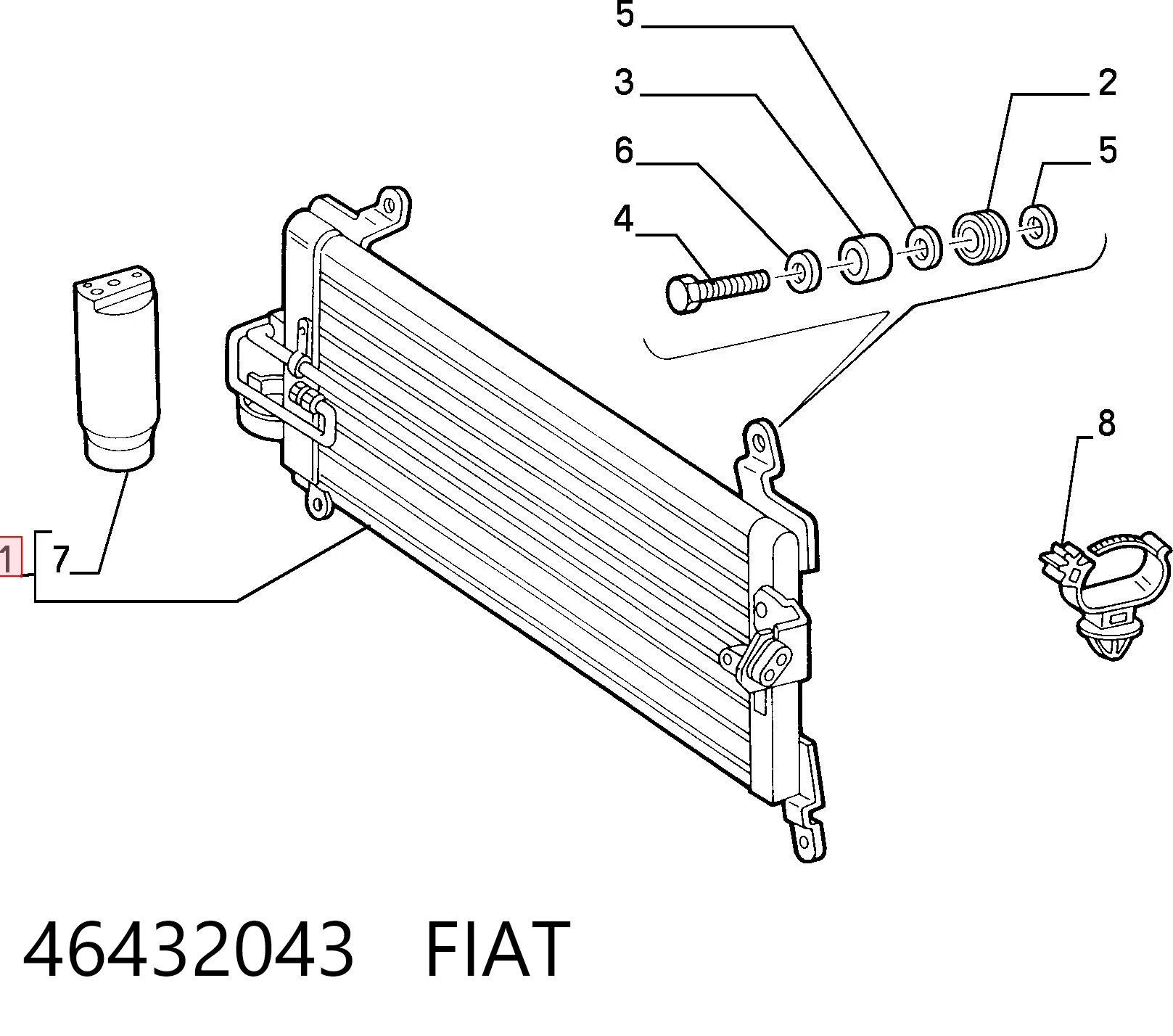 46432043 Fiat/Alfa/Lancia