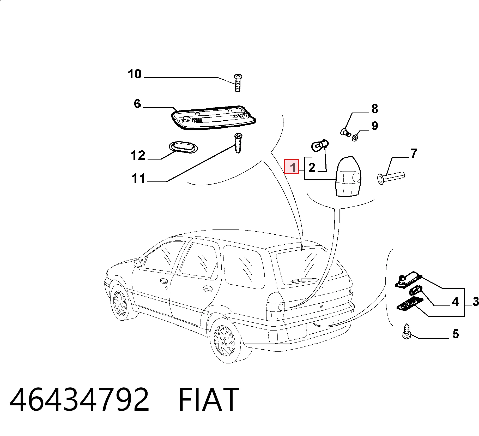 46434792 Fiat/Alfa/Lancia