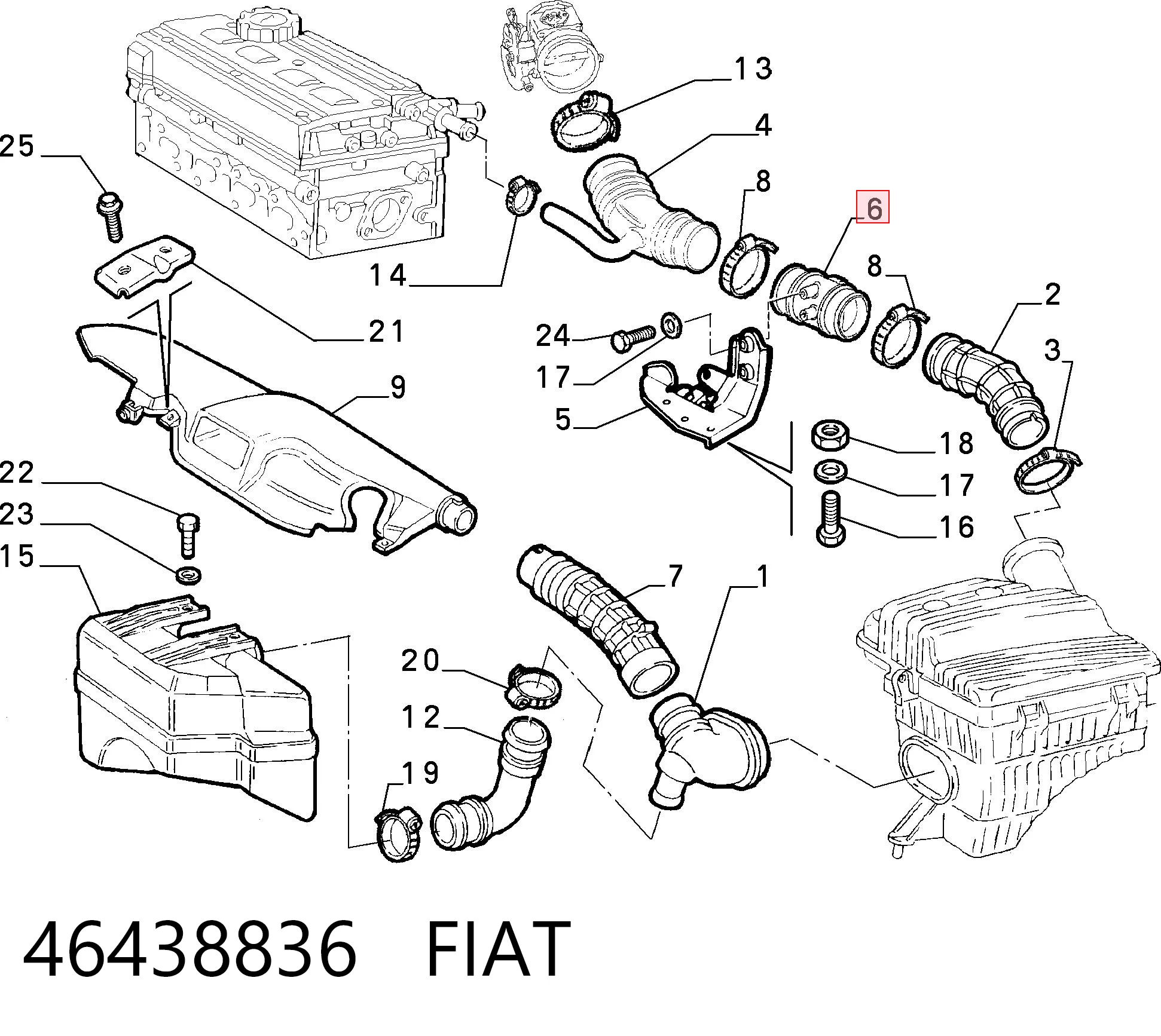 46438836 Fiat/Alfa/Lancia