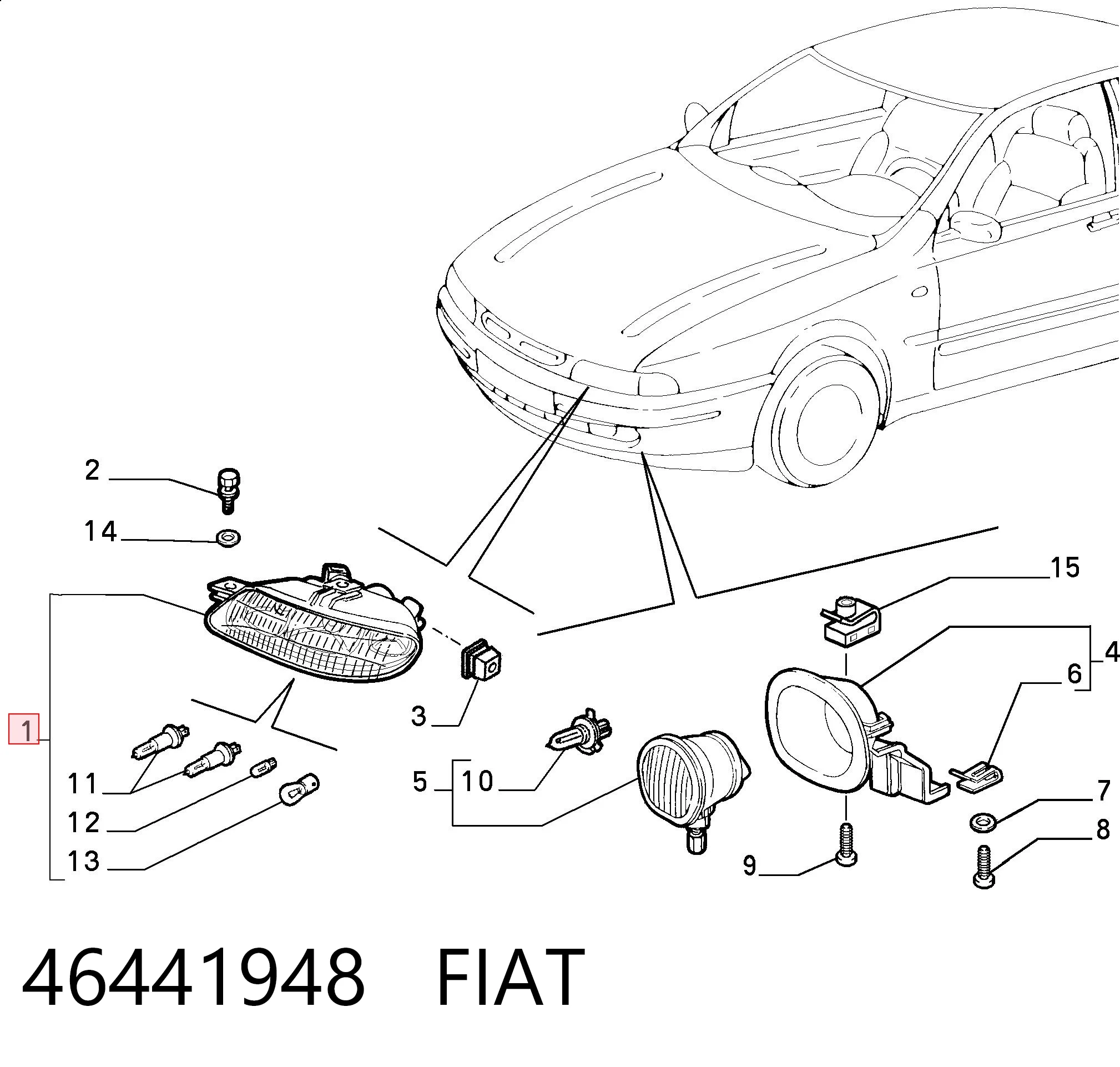 46441948 Fiat/Alfa/Lancia