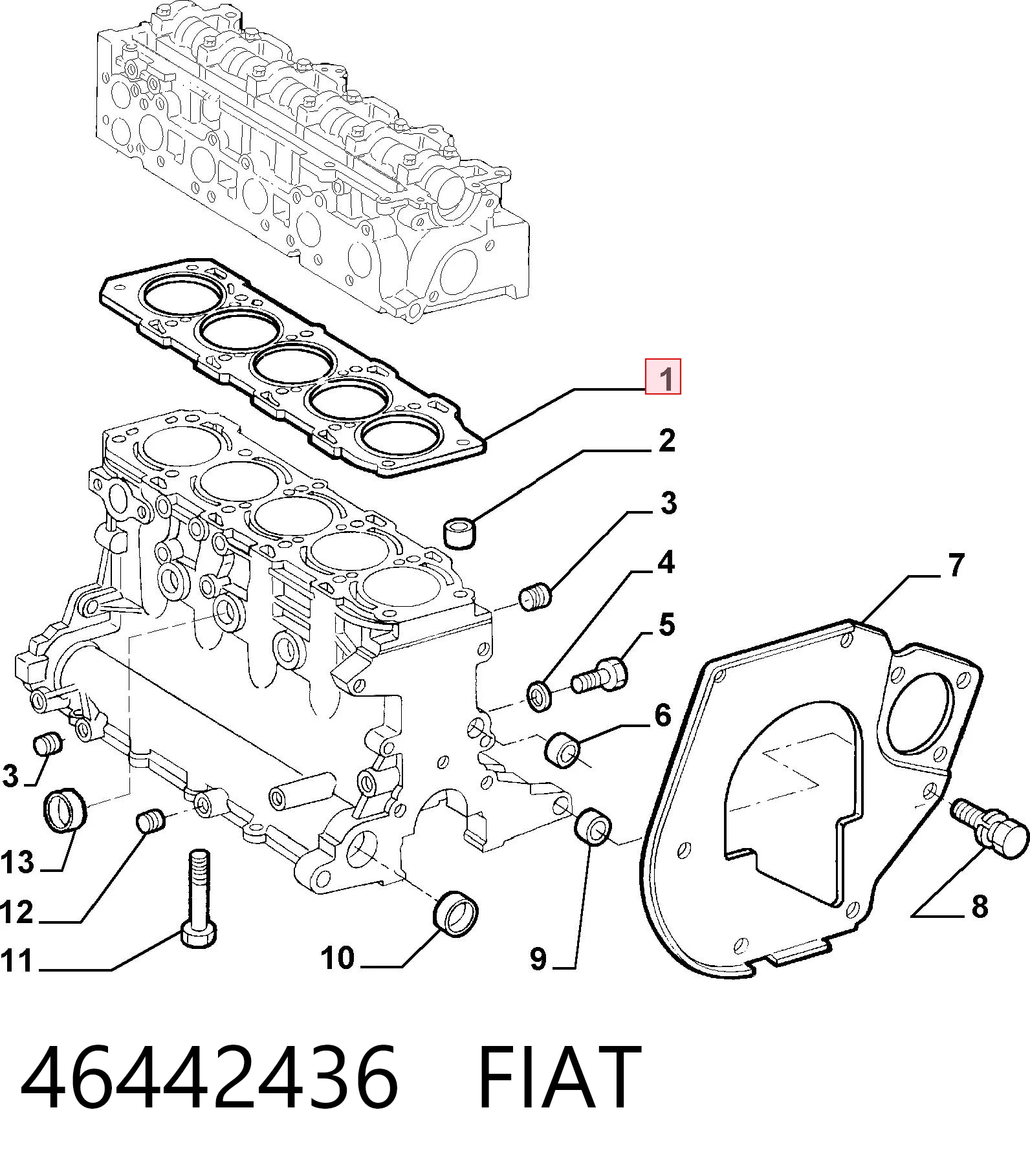 46442436 Fiat/Alfa/Lancia