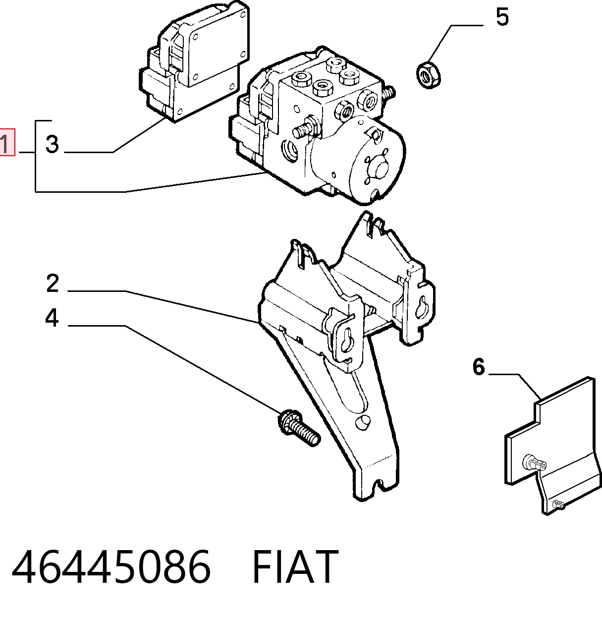 Bloque hidráulico ABS Fiat Punto I hatchback (176) (1993 - 1999) precio, desde 57,48 EUR