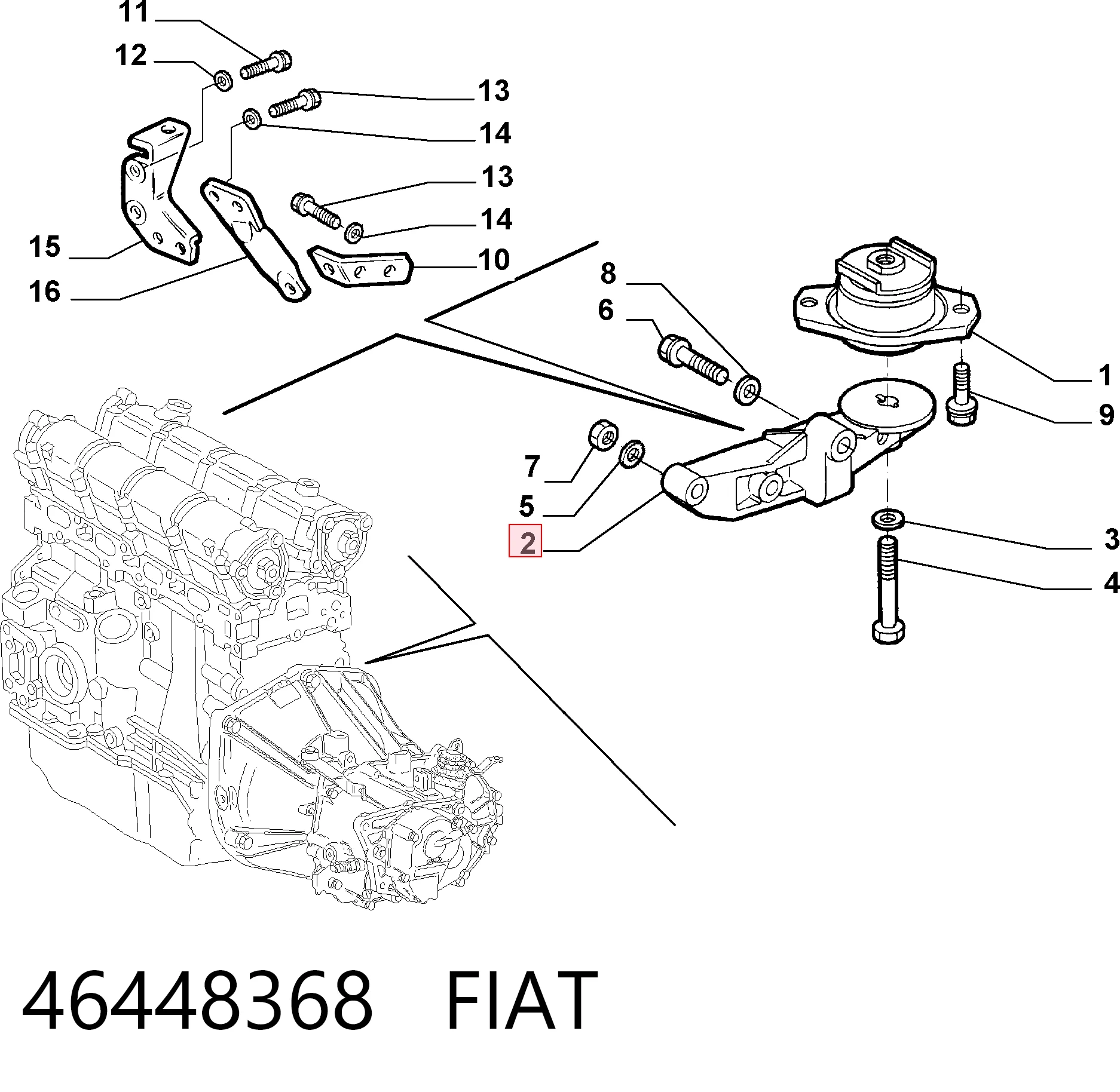 46448368 Fiat/Alfa/Lancia