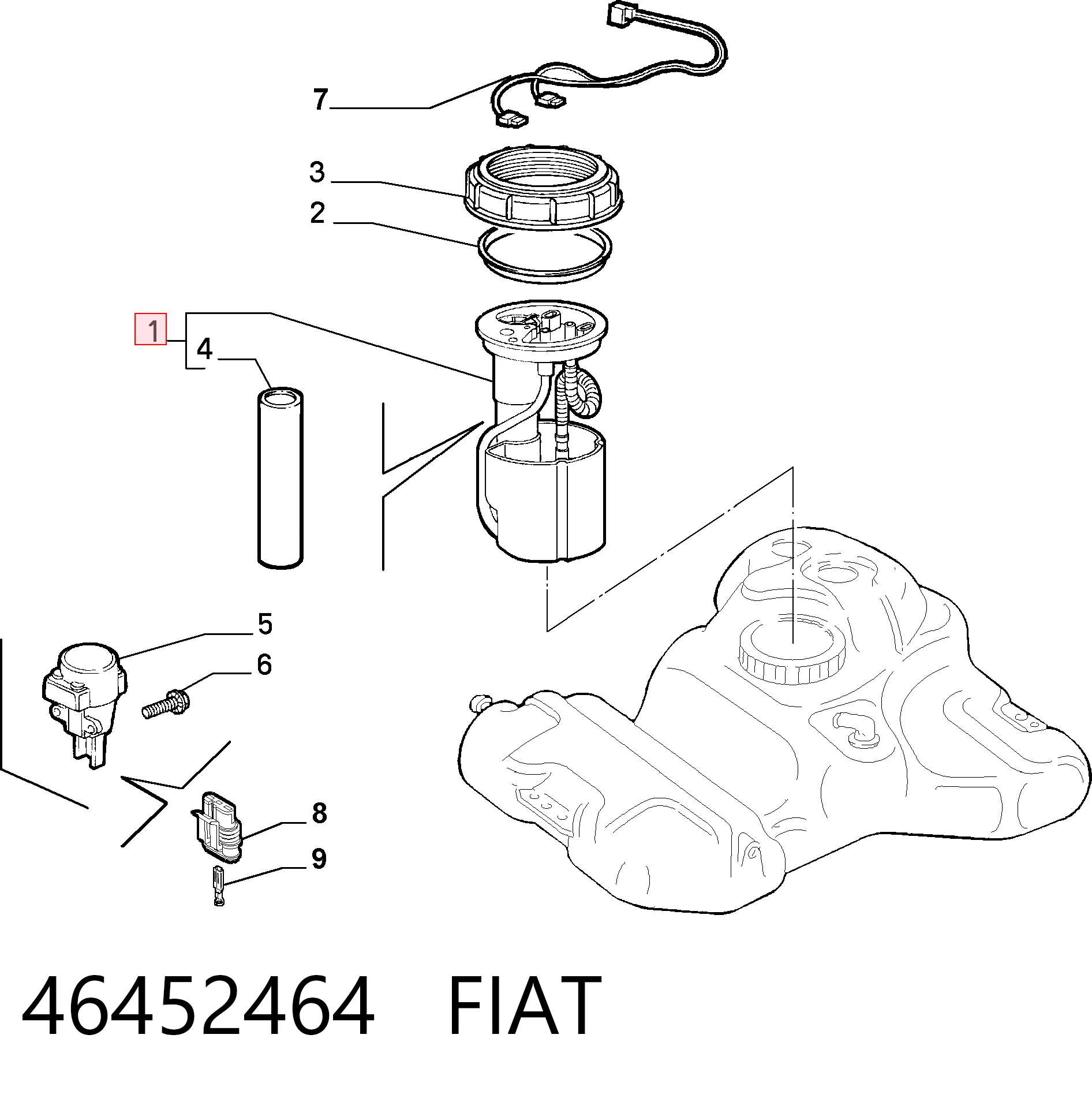 46452464 Fiat/Alfa/Lancia