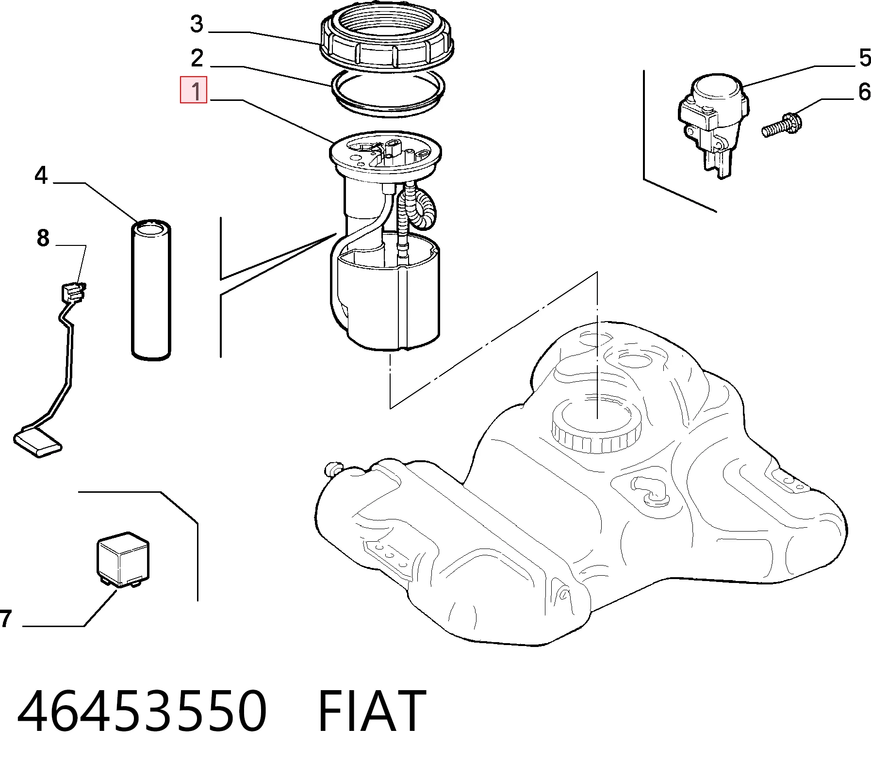 46453550 Fiat/Alfa/Lancia