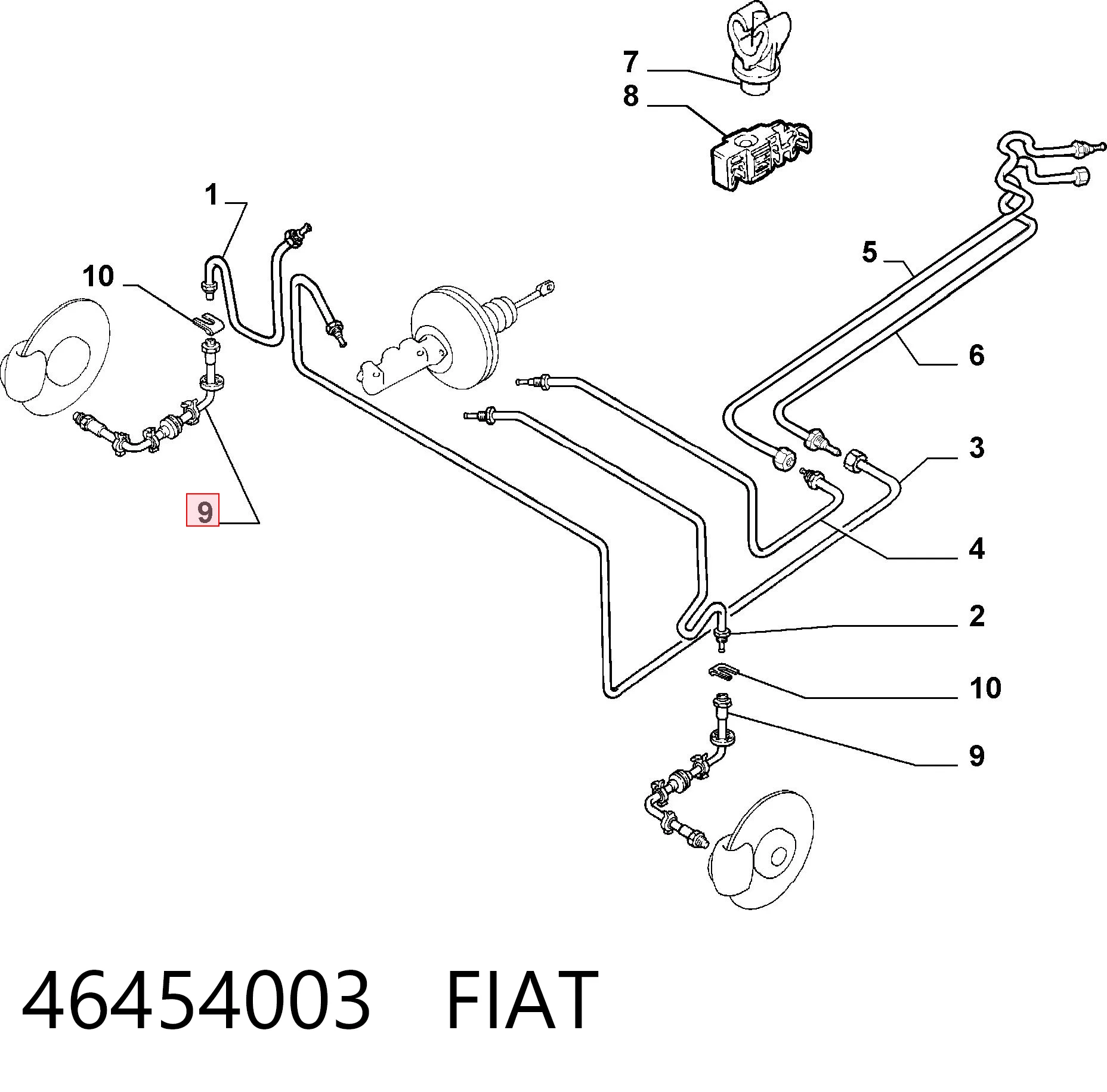 46454003 Fiat/Alfa/Lancia