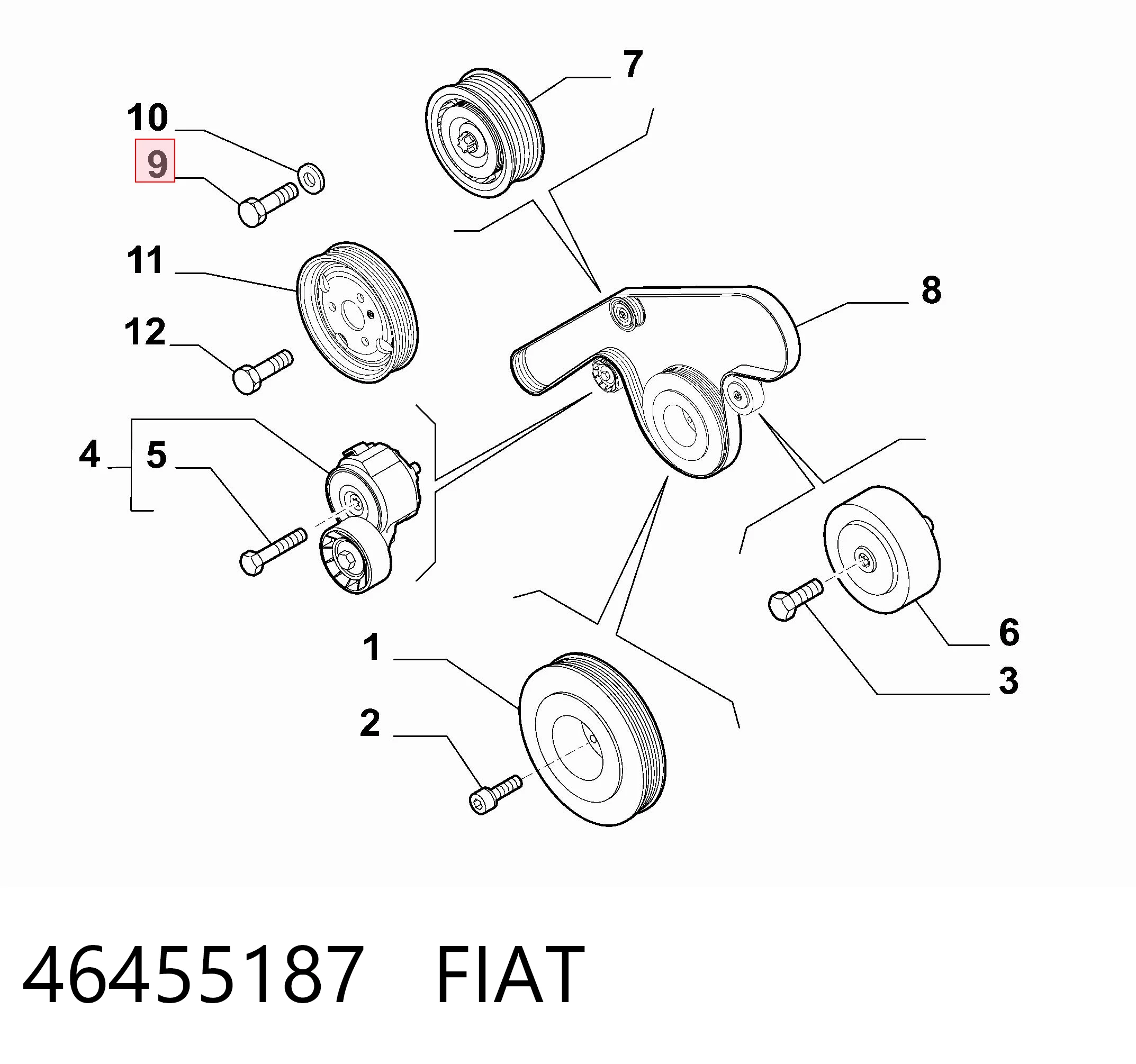46455187 Fiat/Alfa/Lancia