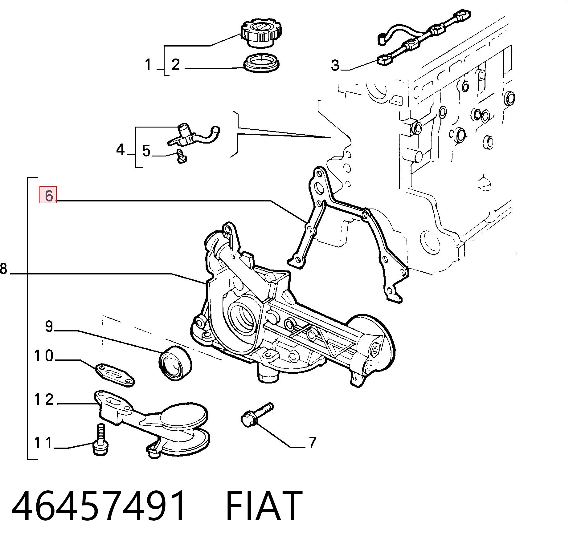 46457491 Fiat/Alfa/Lancia