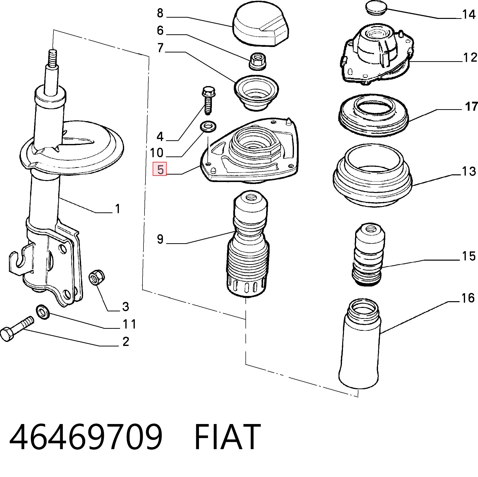 46469709 Fiat/Alfa/Lancia